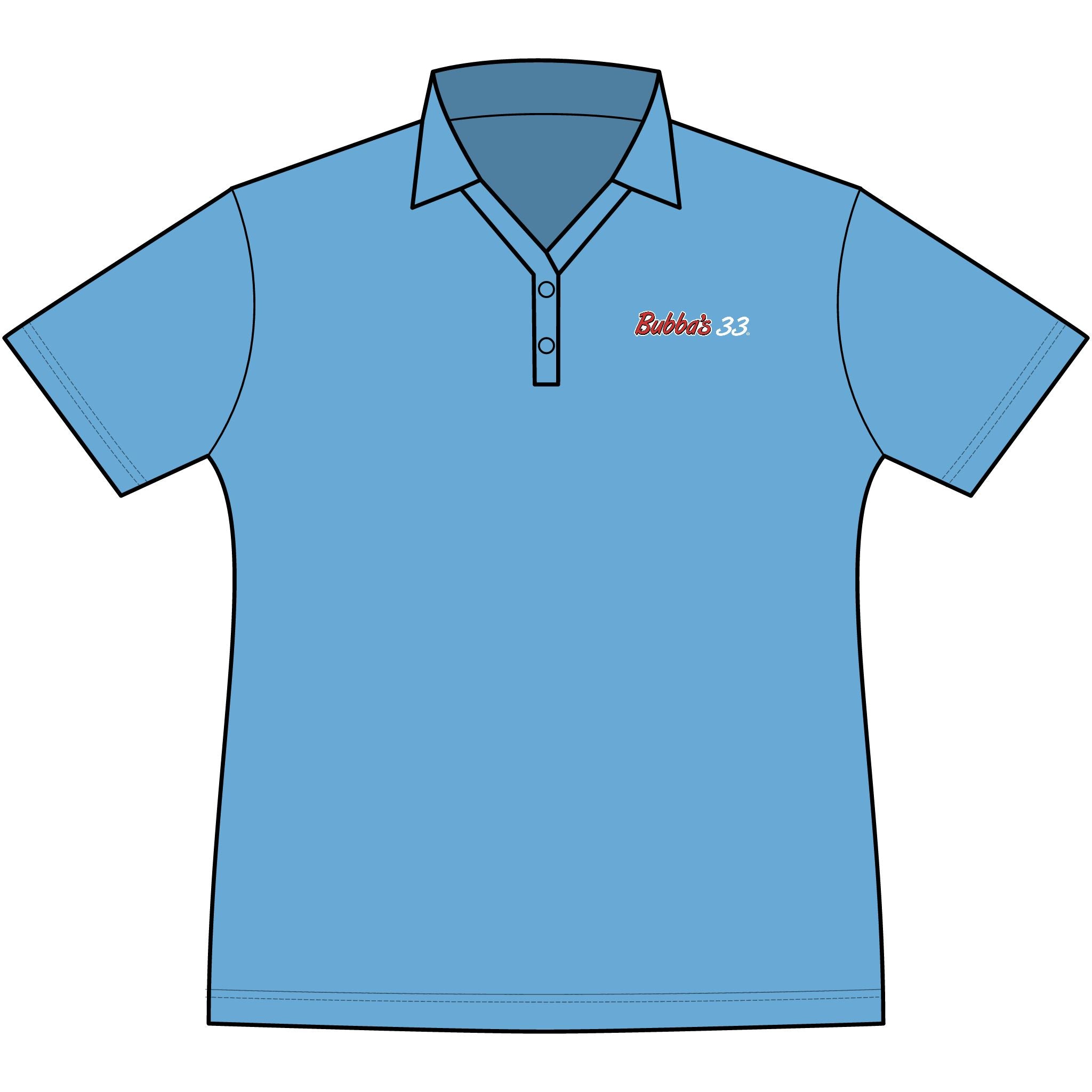 Bubba's 33 Sport Tek Ladies Posicharge Performance Polo