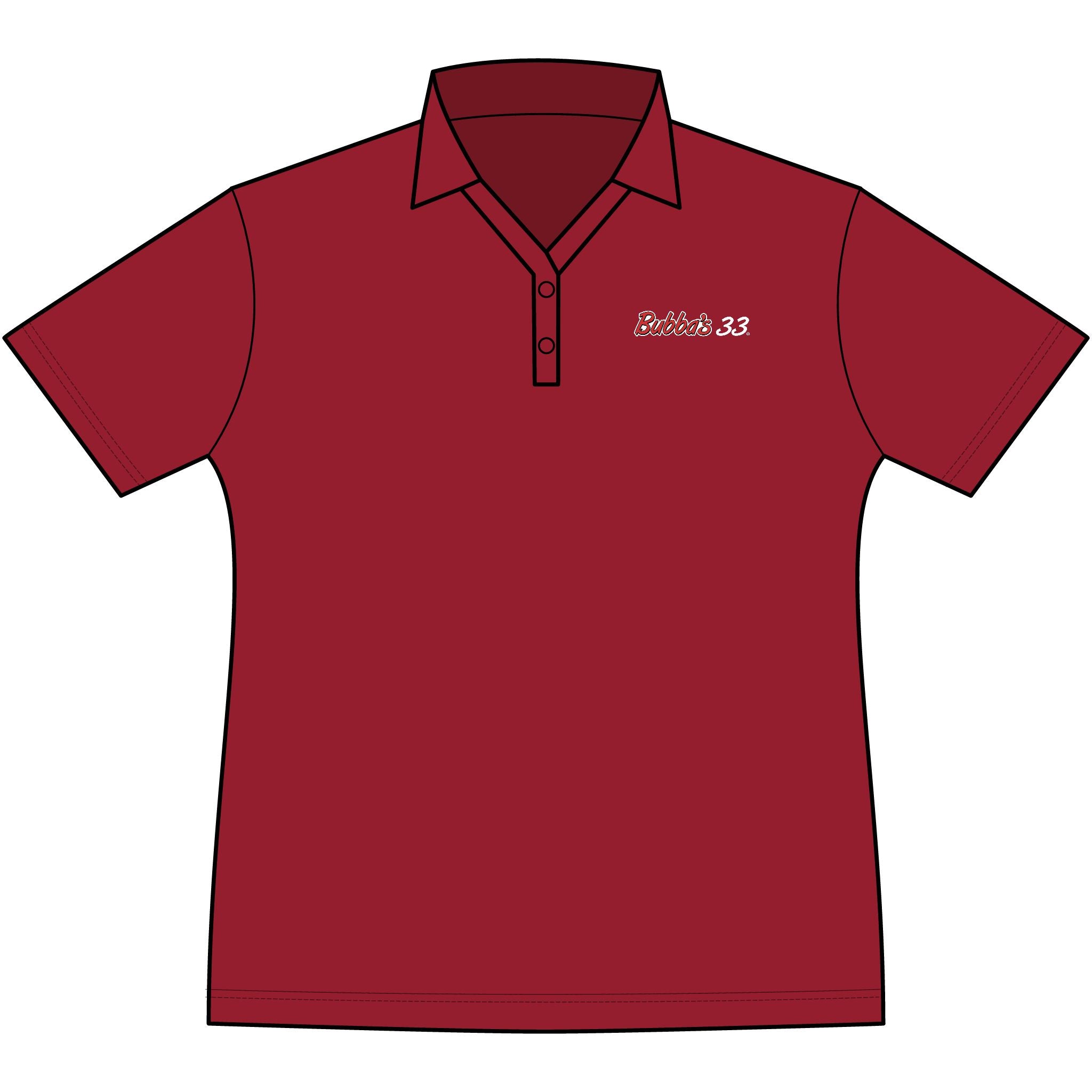 Bubba's 33 Sport Tek Ladies Posicharge Performance Polo