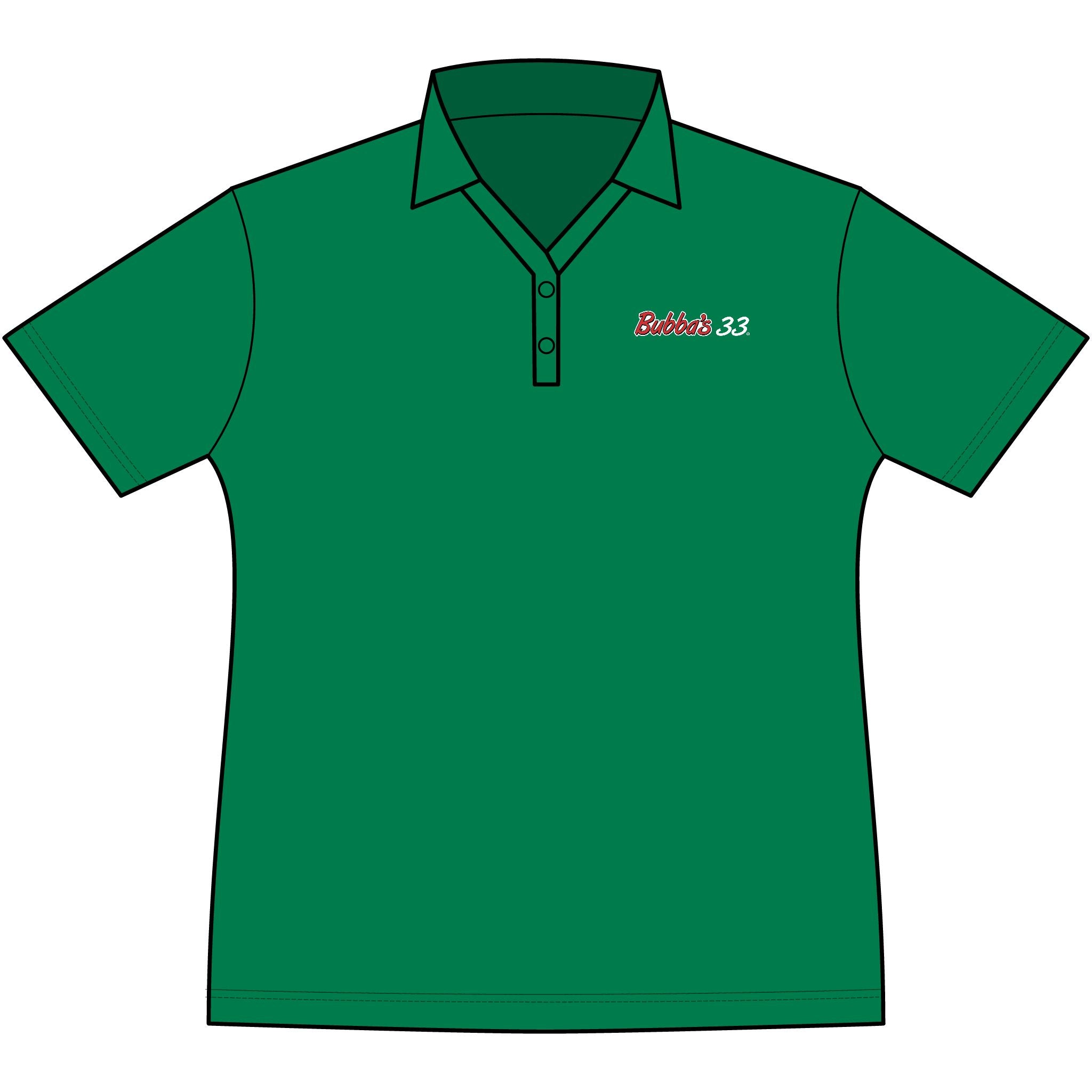 Bubba's 33 Sport Tek Ladies Posicharge Performance Polo