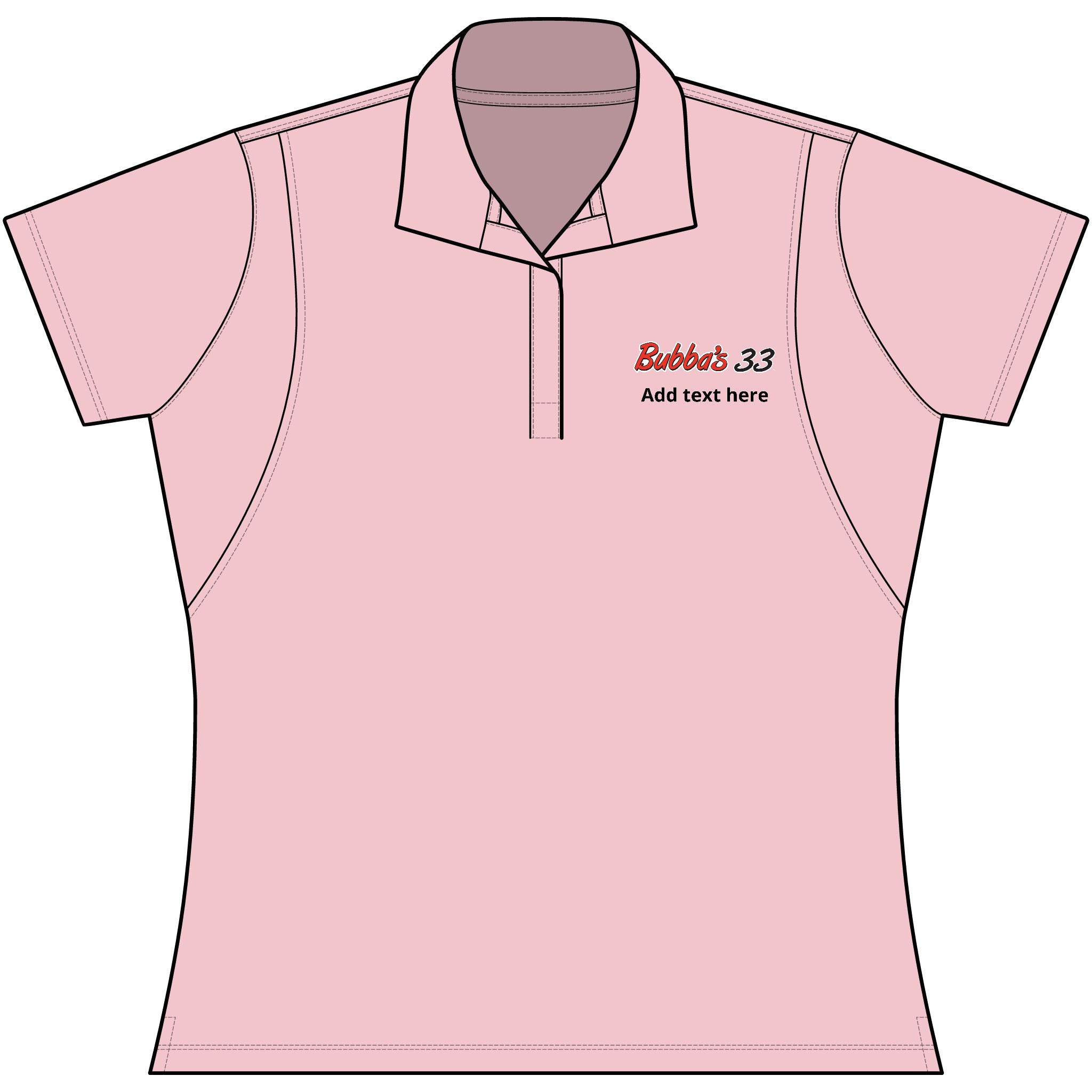 Bubba's 33 Women's Sport-Tek Micropique Sport-Wick Polo