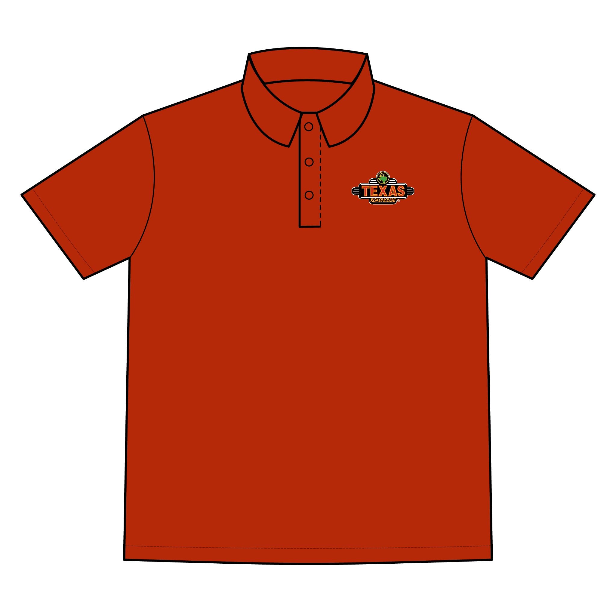 Texas Roadhouse Port Authority Performance Fine Jacquard Polo