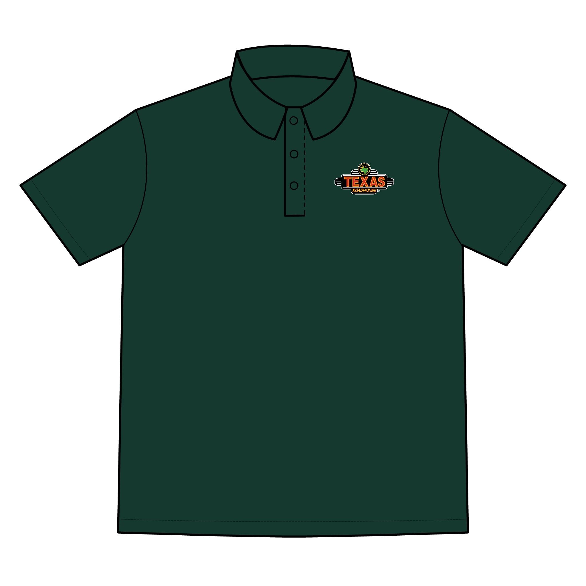Texas Roadhouse Port Authority Performance Fine Jacquard Polo