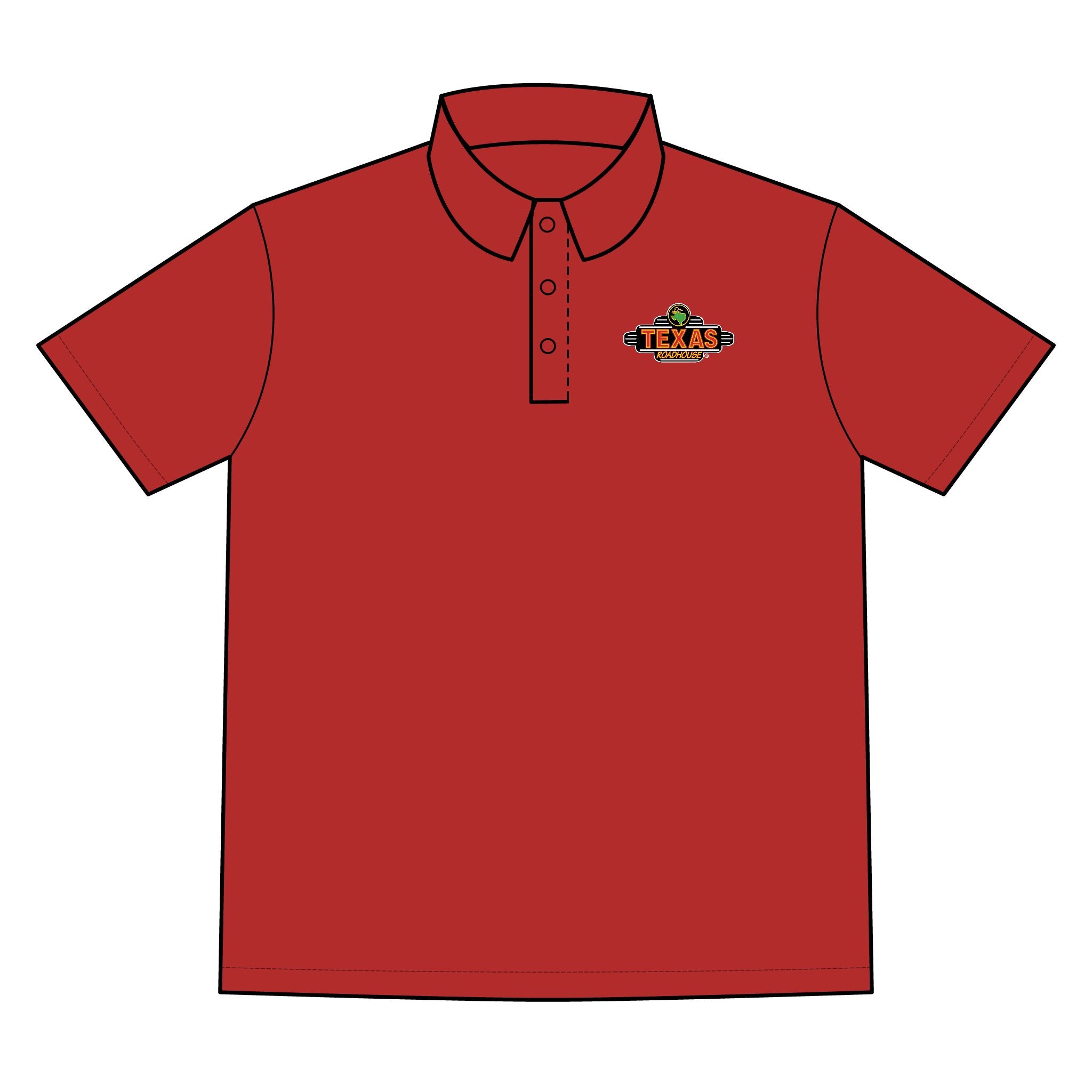 Texas Roadhouse Port Authority Performance Fine Jacquard Polo