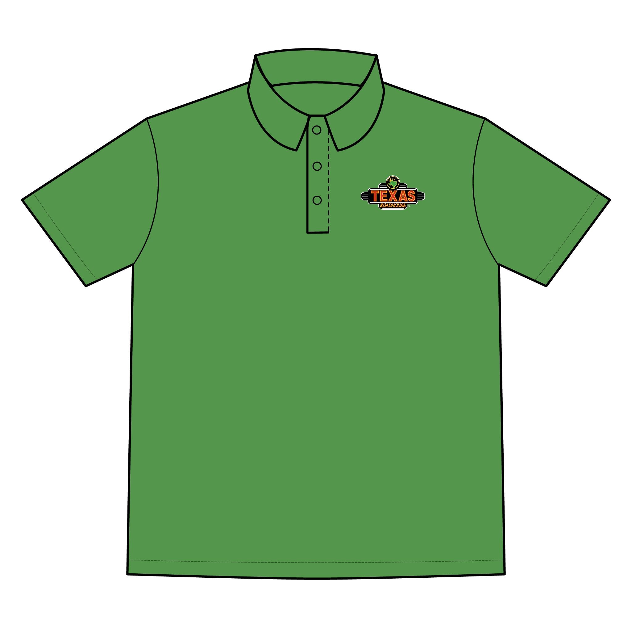 Texas Roadhouse Port Authority Performance Fine Jacquard Polo