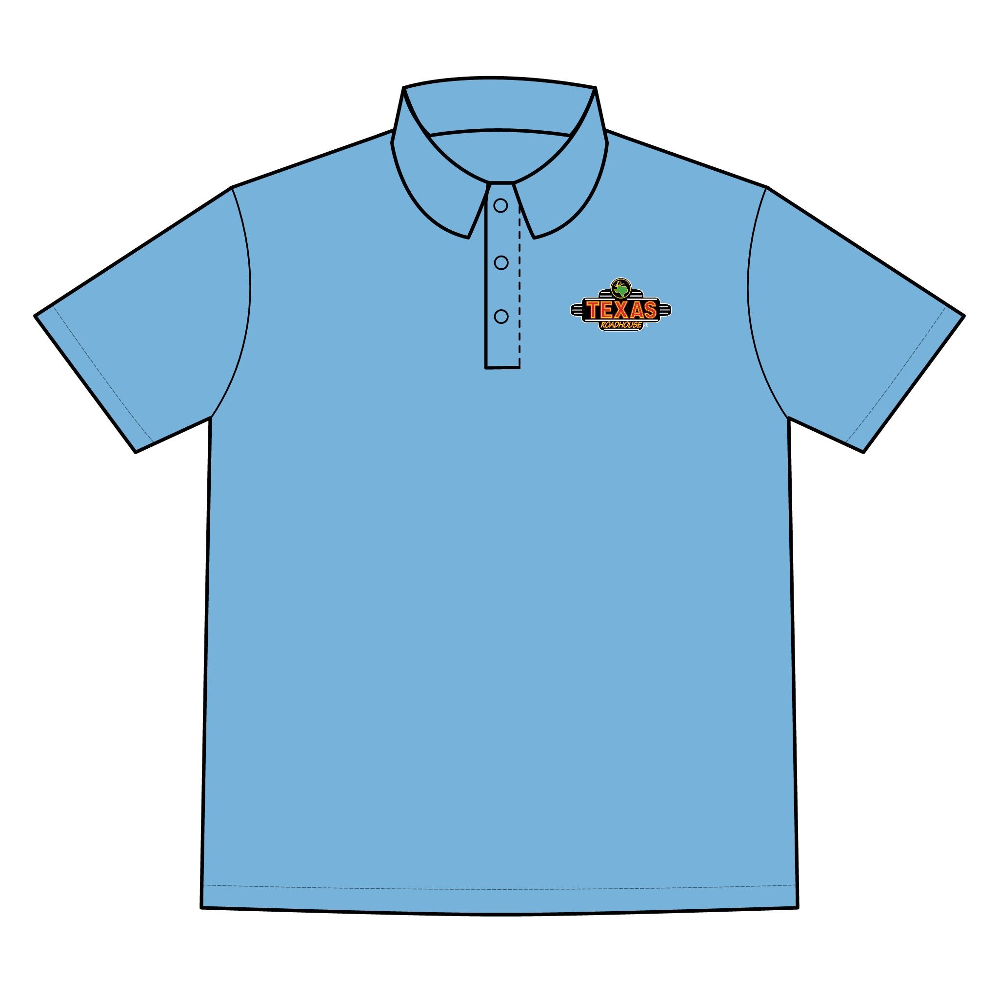 Texas Roadhouse Port Authority Performance Fine Jacquard Polo