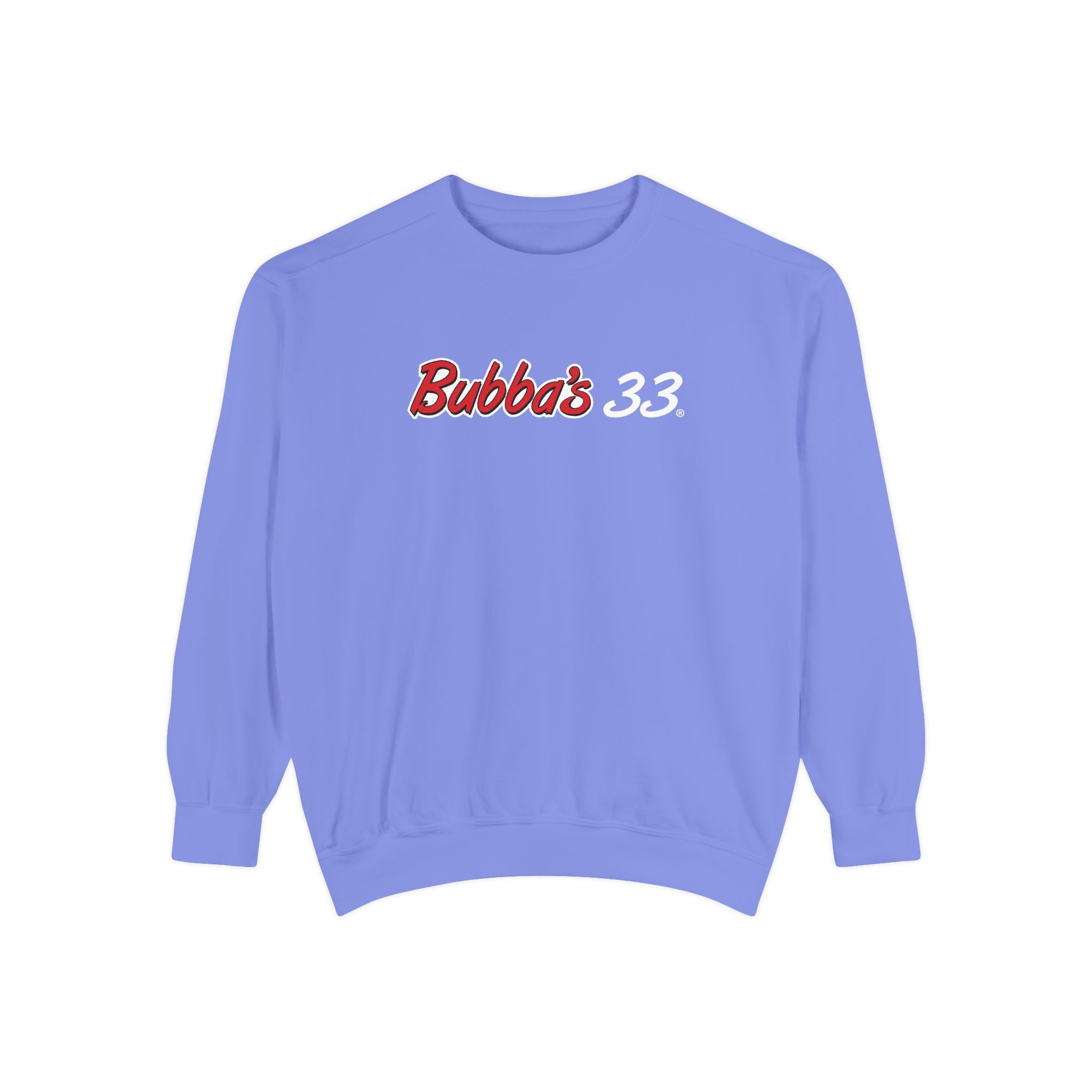 Bubba's 33 Comfort Colors Unisex Garment-Dyed Crewneck Sweatshirt