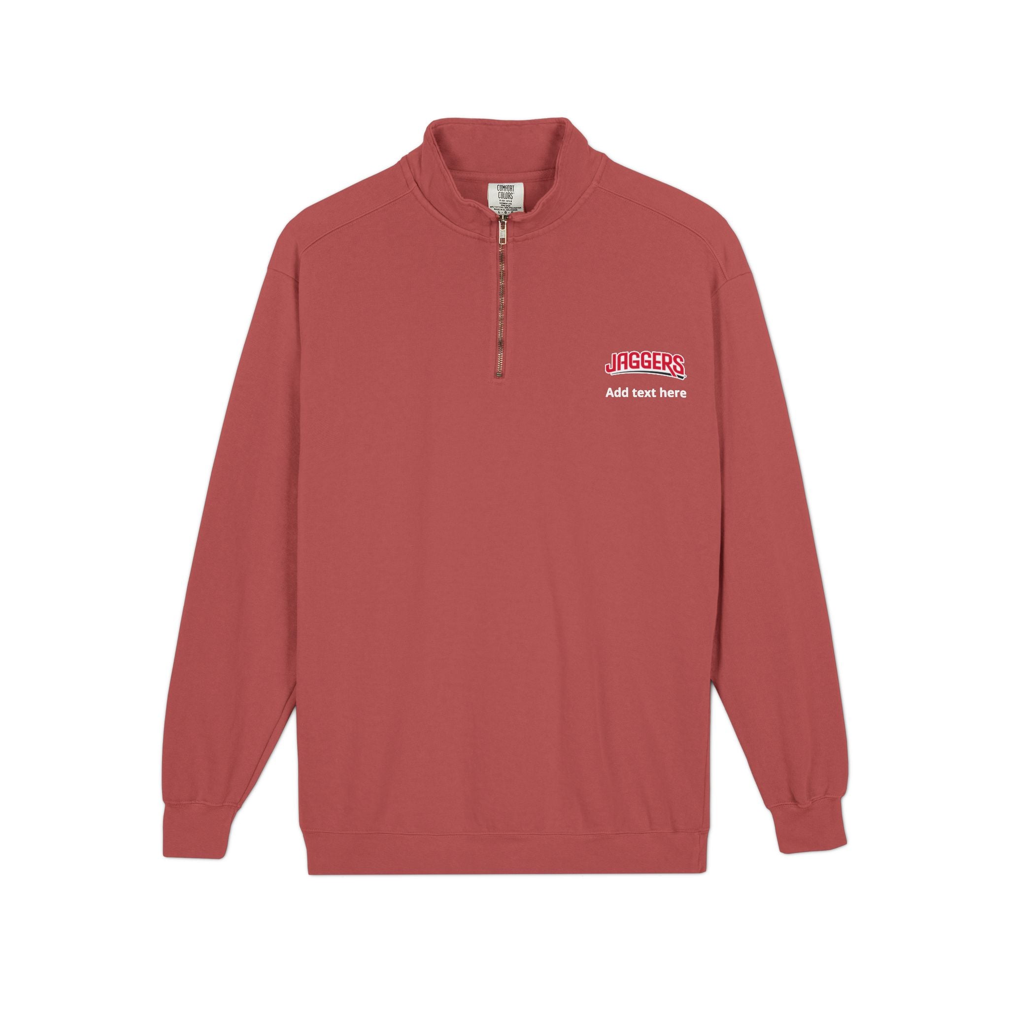 Jaggers Comfort Colors Ring Spun 1/4-Zip Sweatshirt