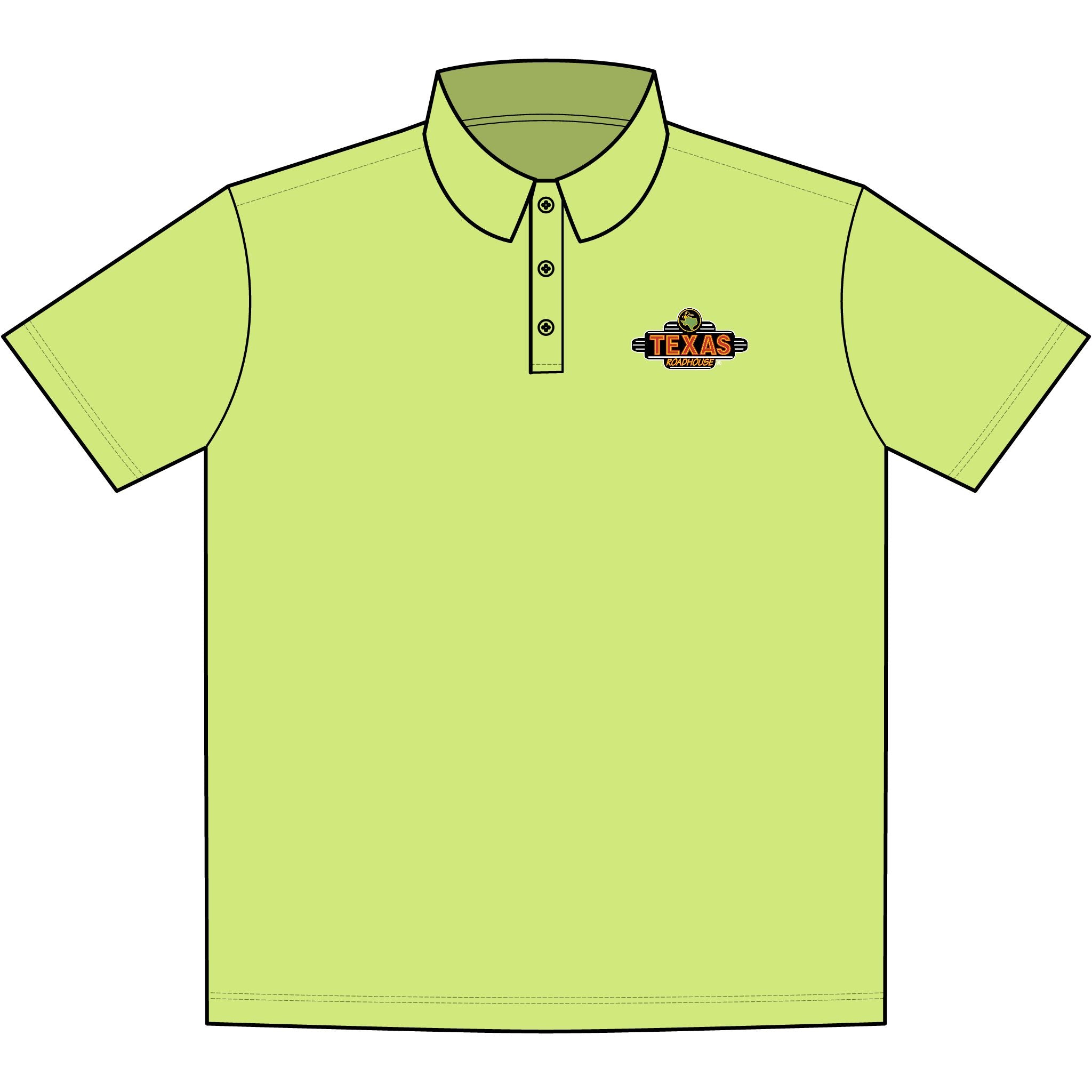 Texas Roadhouse Men's Port Authority Silk Touch Performance Polo
