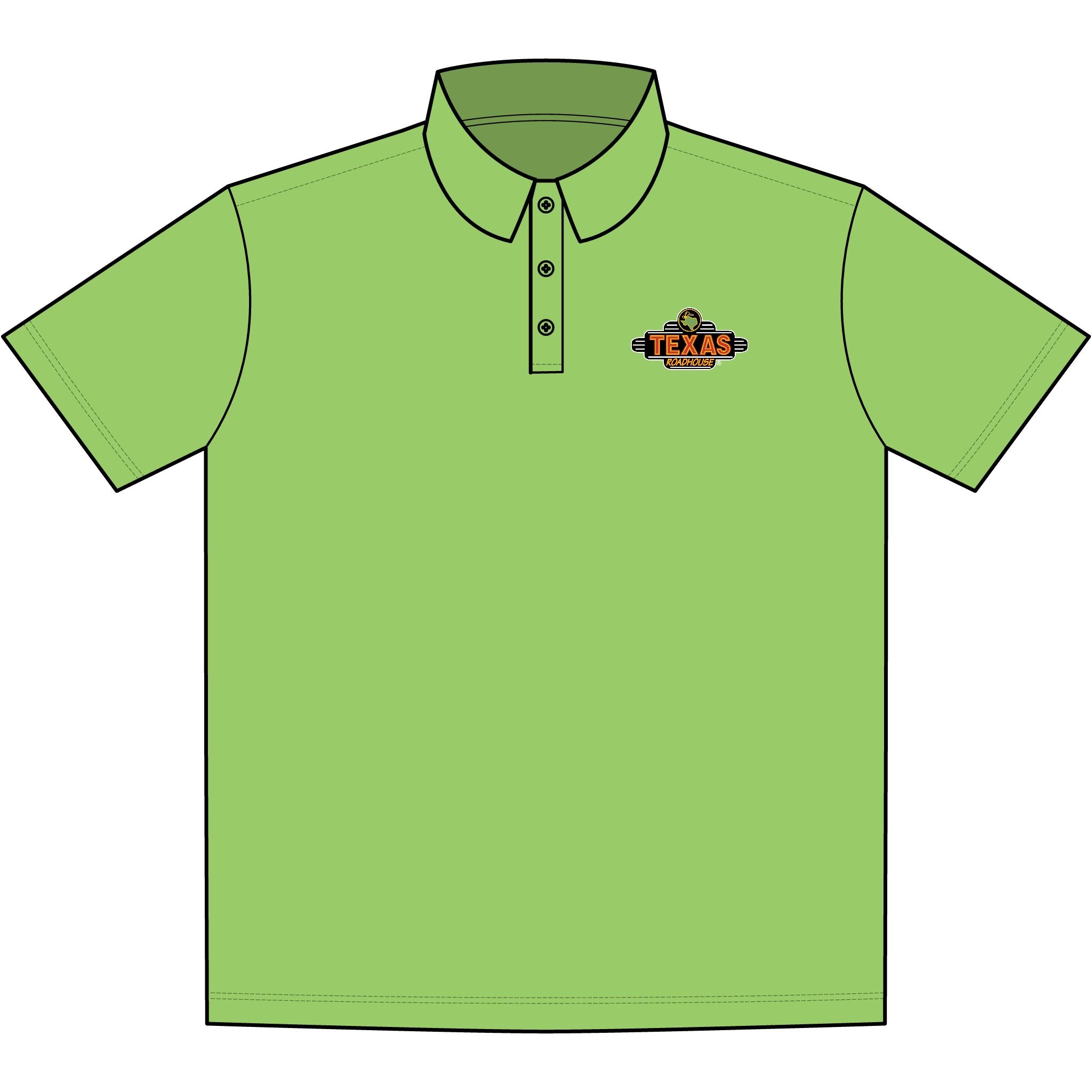 Texas Roadhouse Men's Port Authority Silk Touch Performance Polo