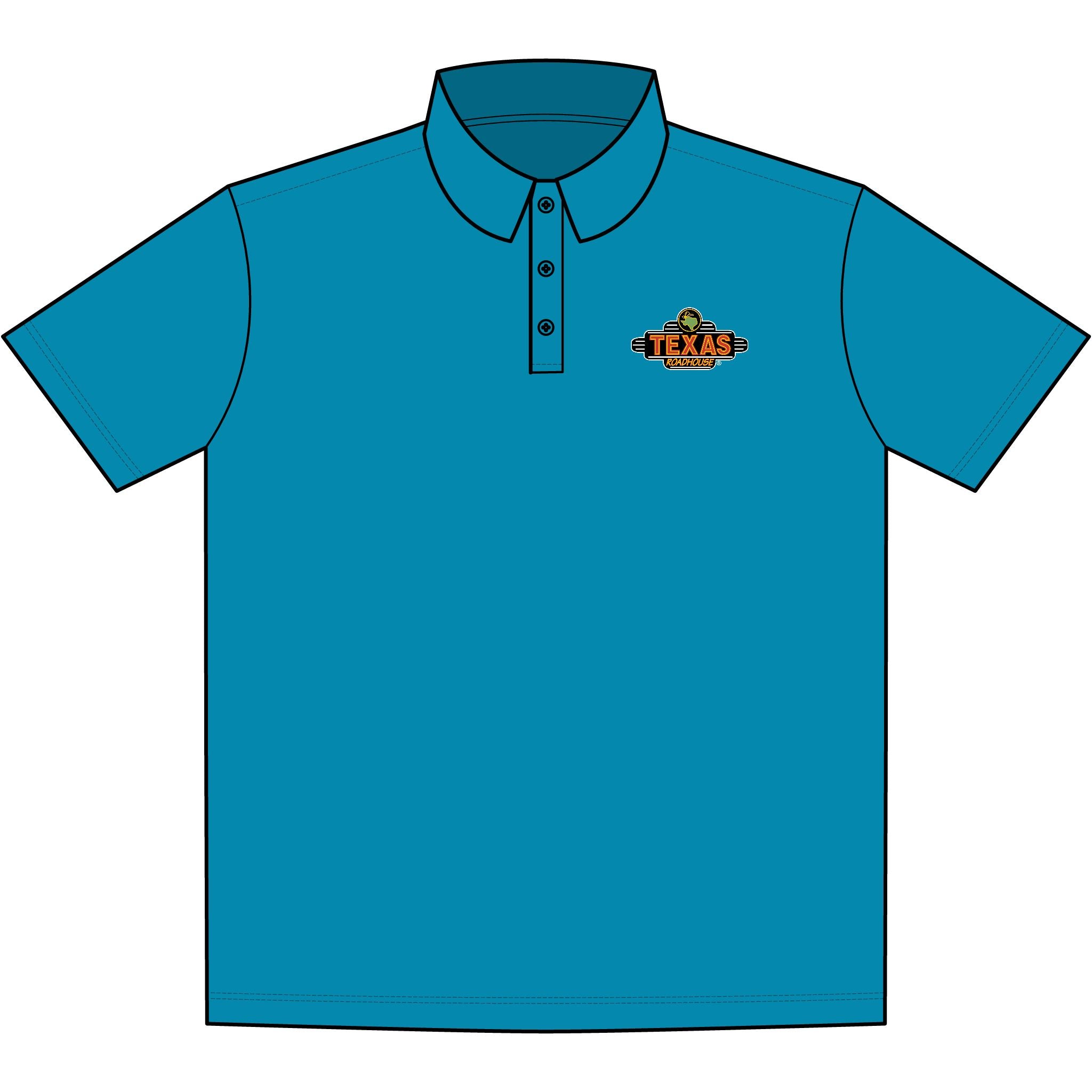 Texas Roadhouse Men's Port Authority Silk Touch Performance Polo