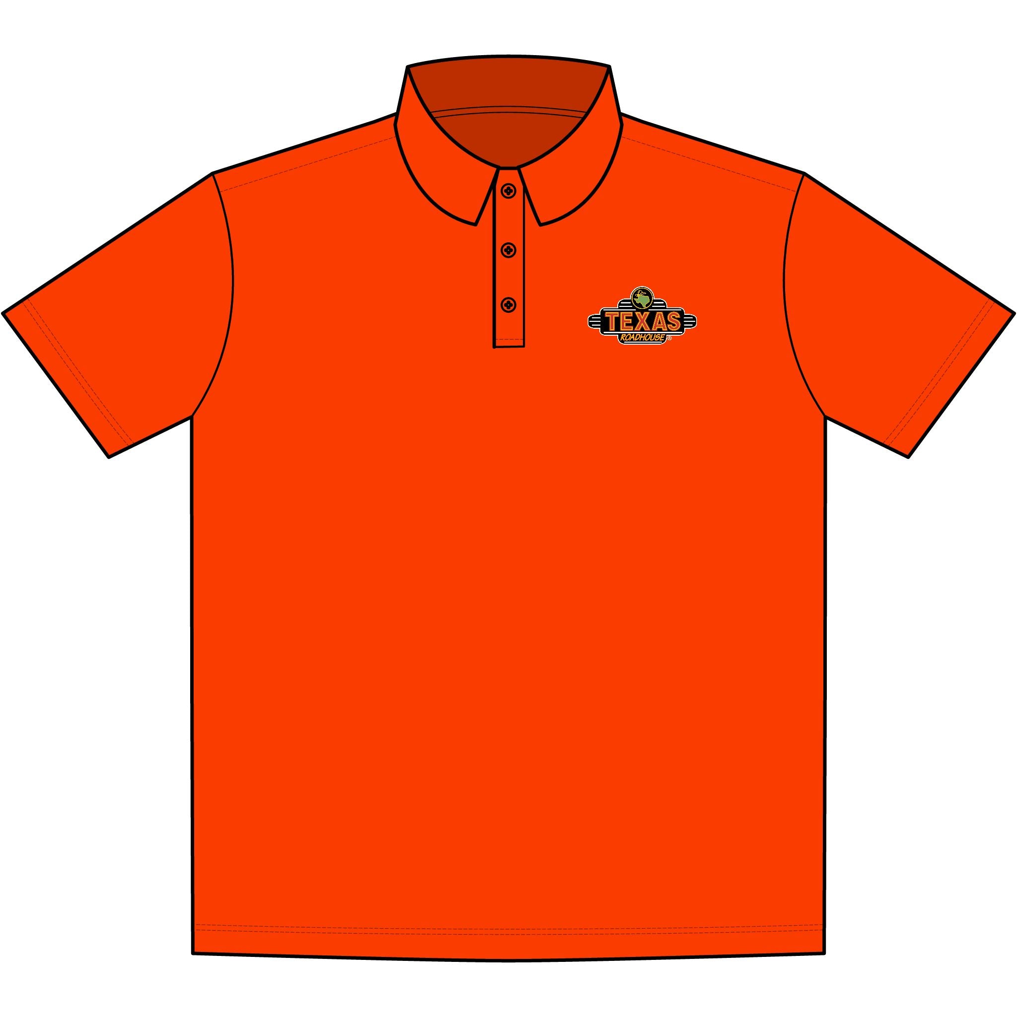 Texas Roadhouse Men's Port Authority Silk Touch Performance Polo