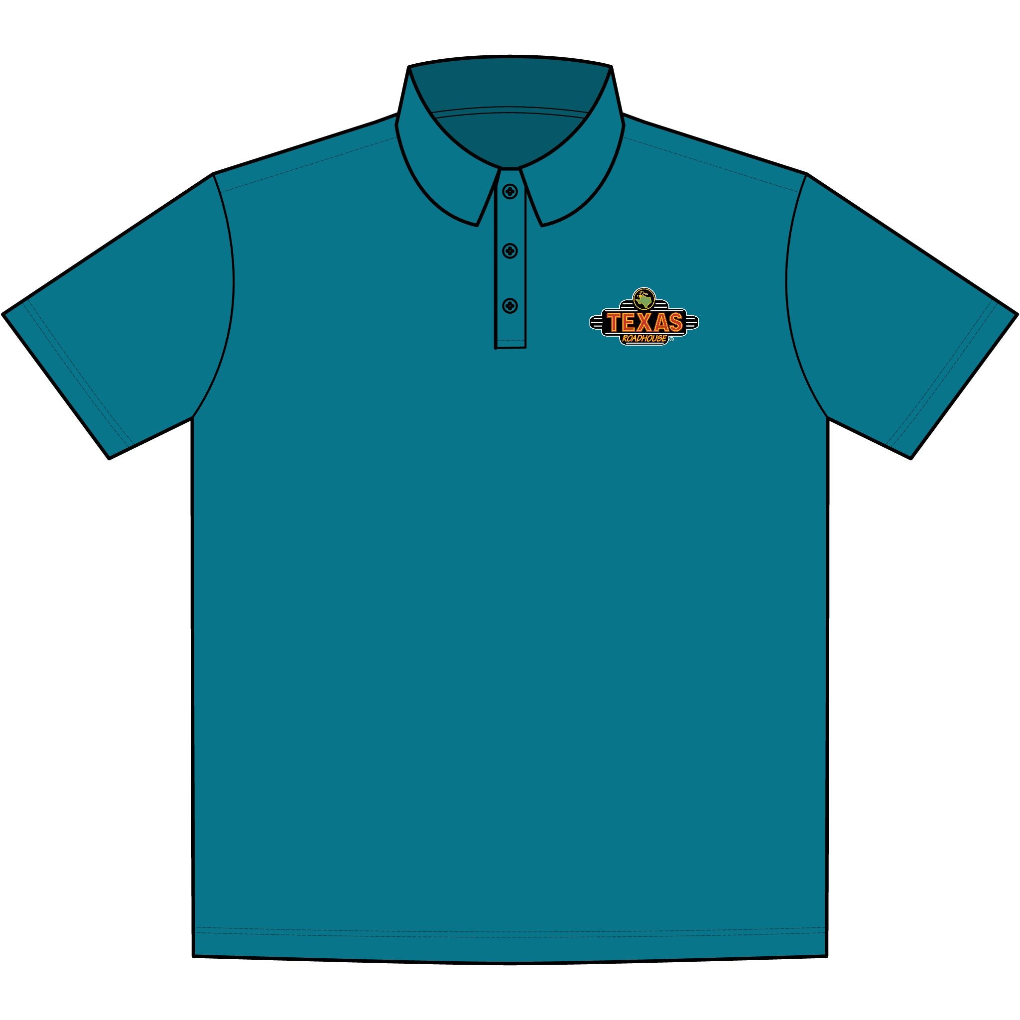 Texas Roadhouse Men's Port Authority Silk Touch Performance Polo