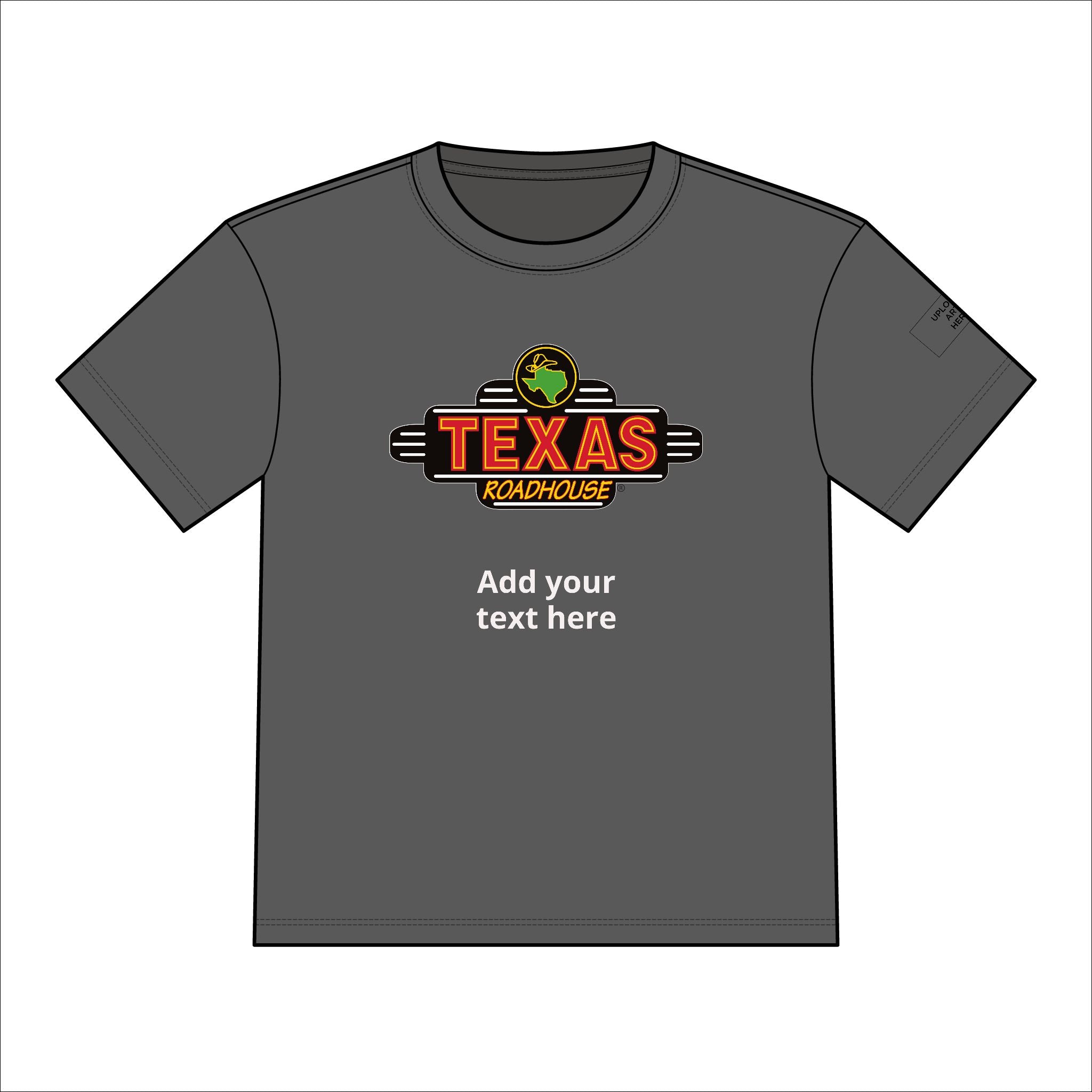 Texas Roadhouse SportTek CamoHex Tee