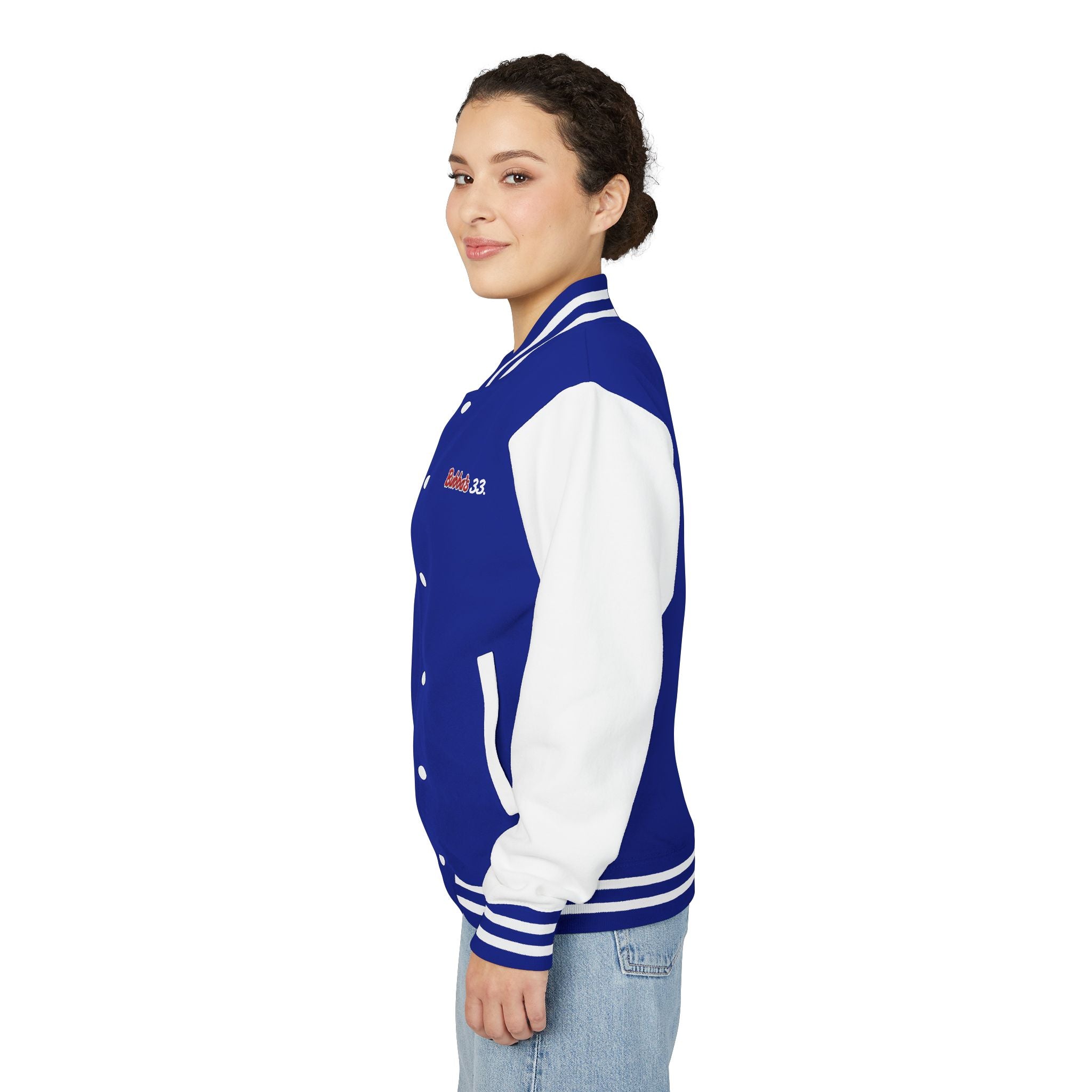 Bubba's 33 Unisex Heavyweight Vintage Letterman Jacket