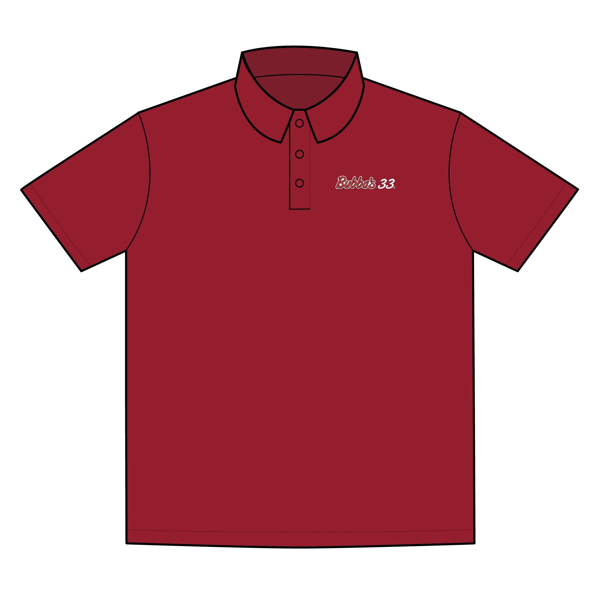 Bubba's 33 PosiCharge Competitor Polo