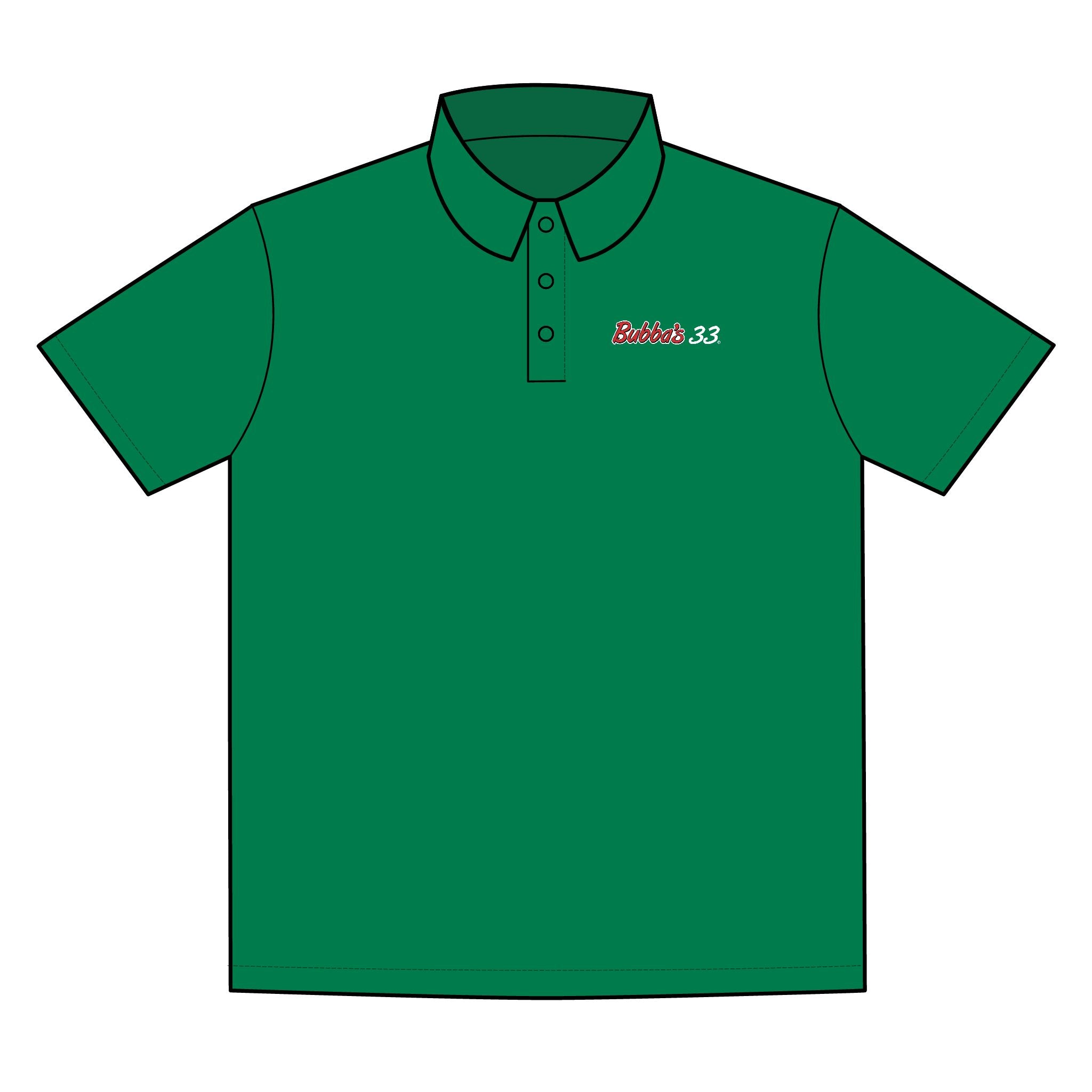 Bubba's 33 PosiCharge Competitor Polo