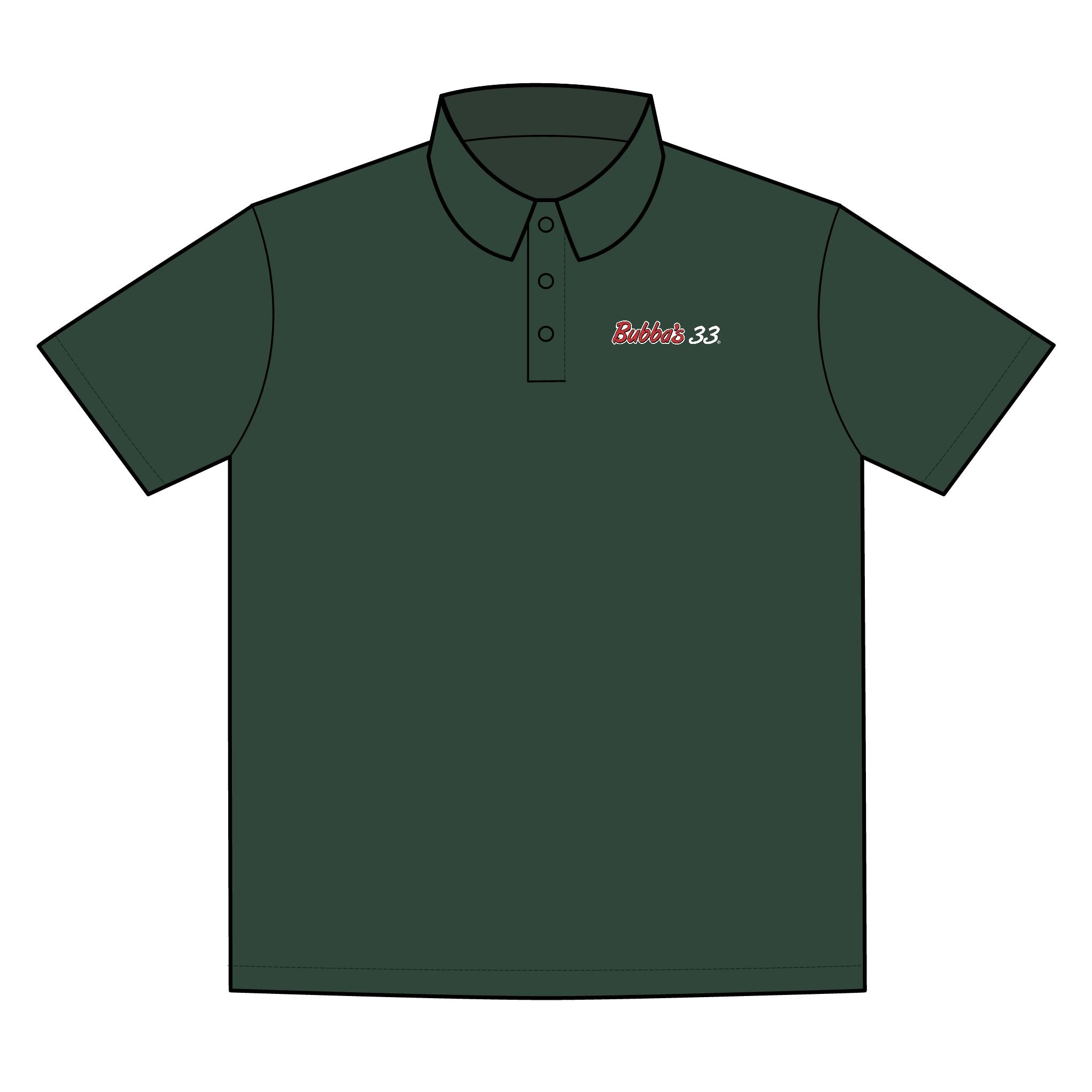 Bubba's 33 PosiCharge Competitor Polo