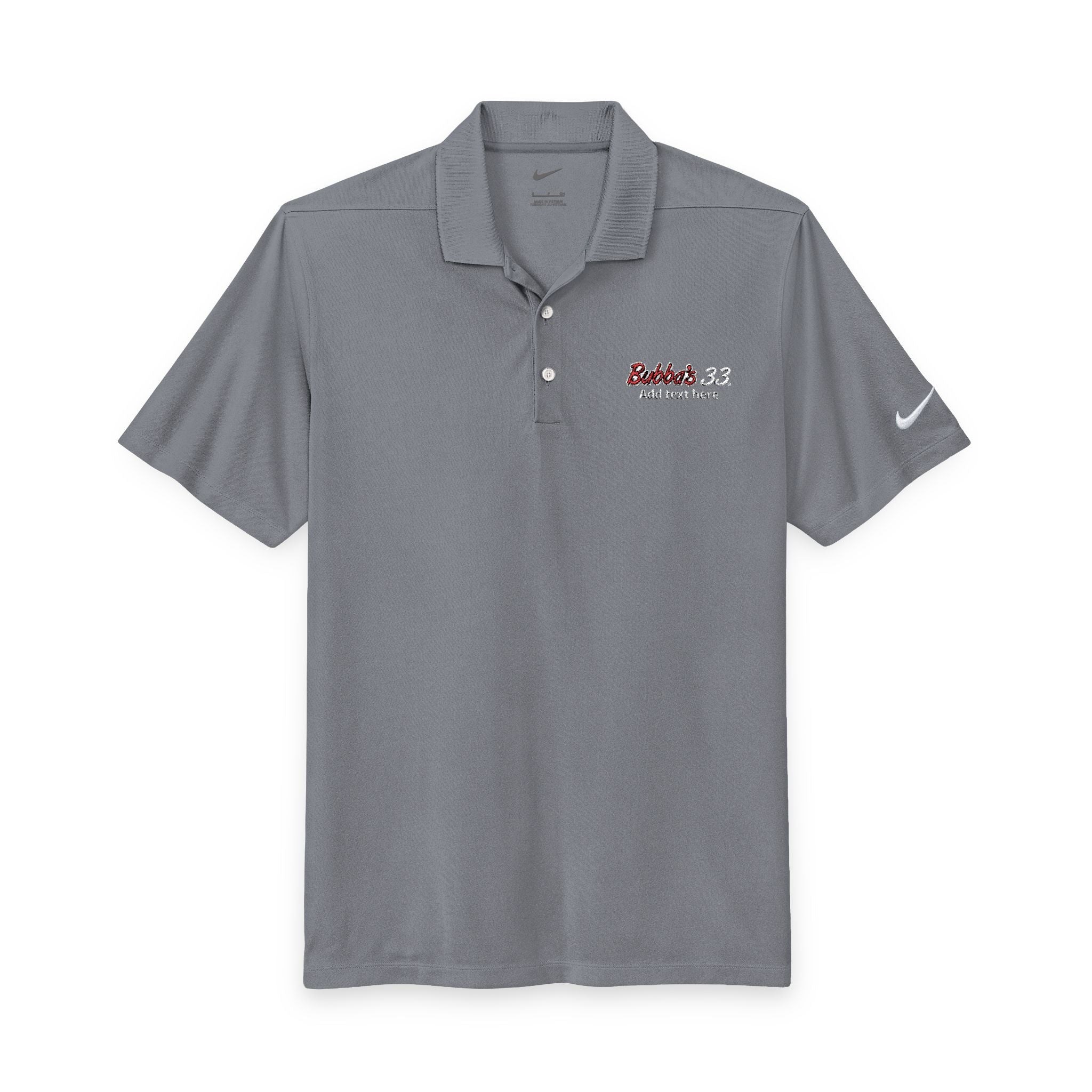 Bubba's 33 Men's Nike Dri-FIT Micro Pique 2.0 Polo