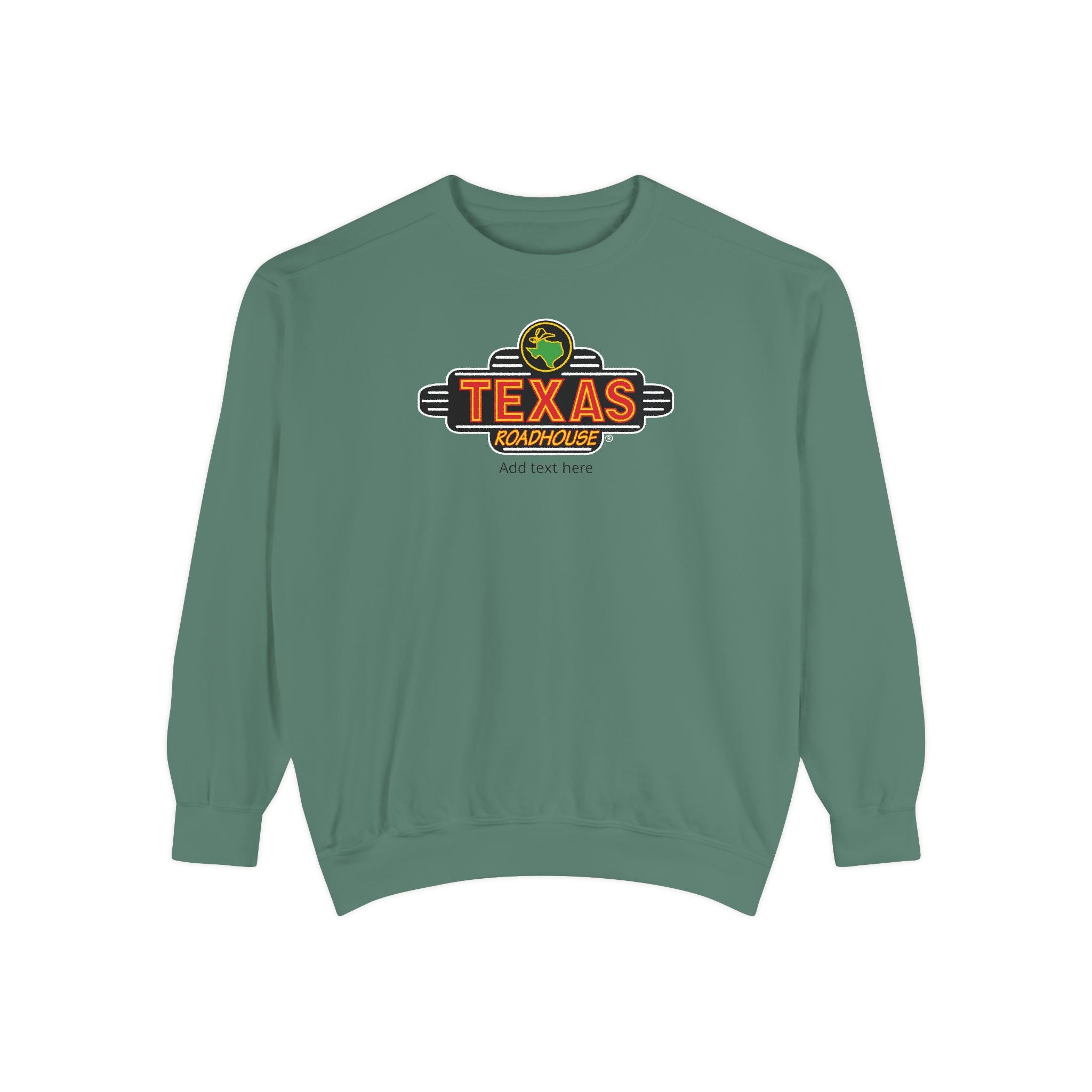 Texas Roadhouse Comfort Colors Unisex Garment-Dyed Crewneck Sweatshirt