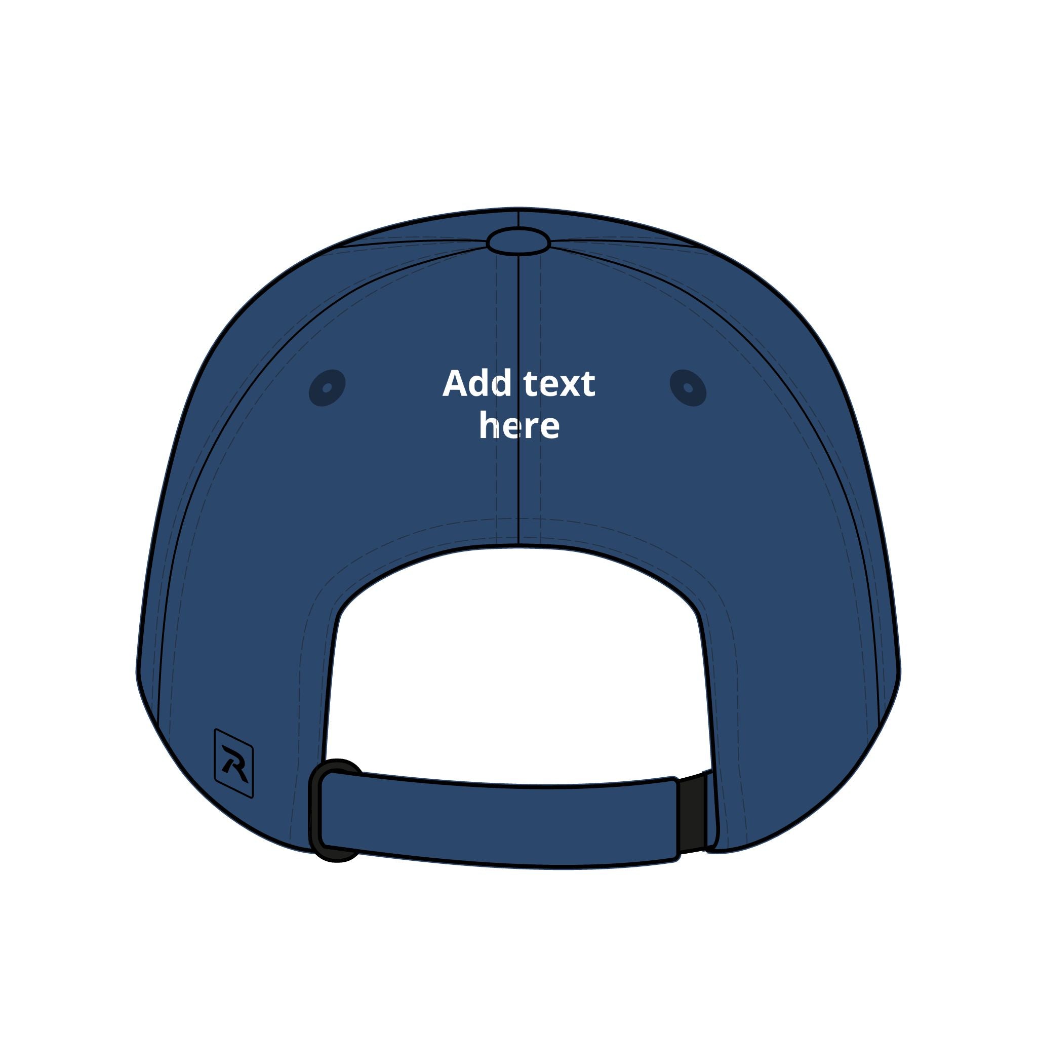 Bubba's 33 Relaxed Performance Lite Hat — Customizable Casual Baseball Cap