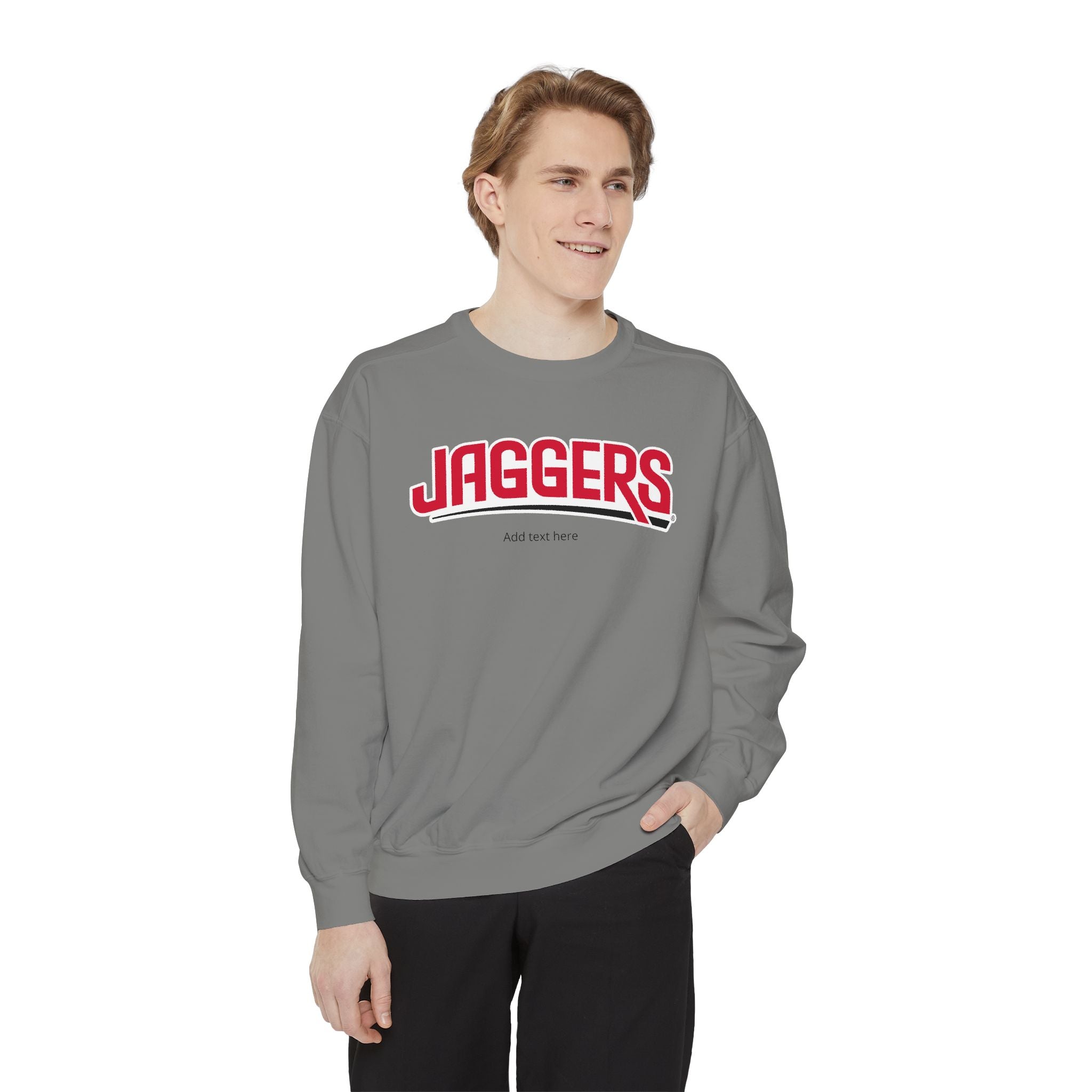 Jaggers Comfort Colors Unisex Garment-Dyed Crewneck Sweatshirt
