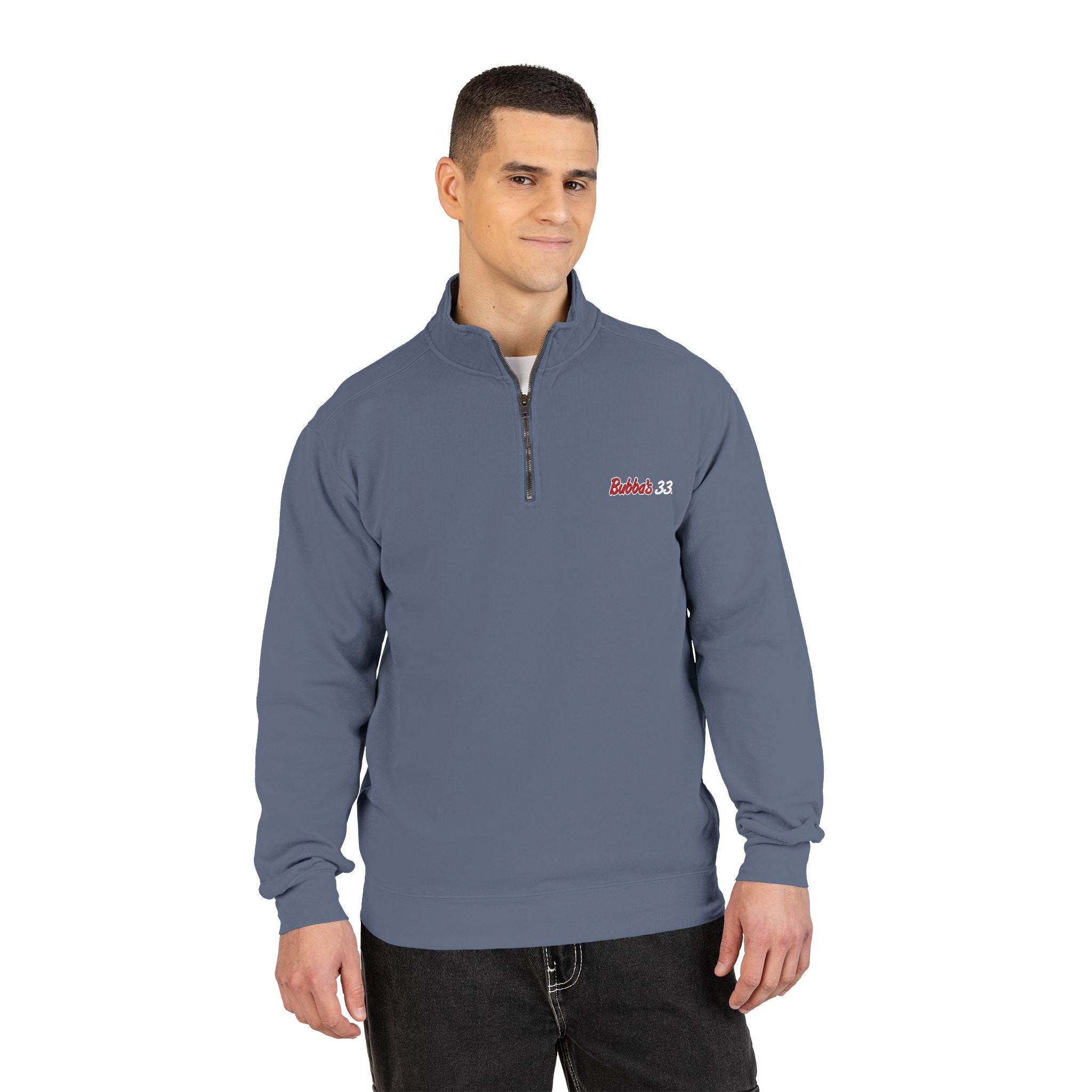 Bubba's 33 Comfort Colors Ring Spun 1/4-Zip Sweatshirt