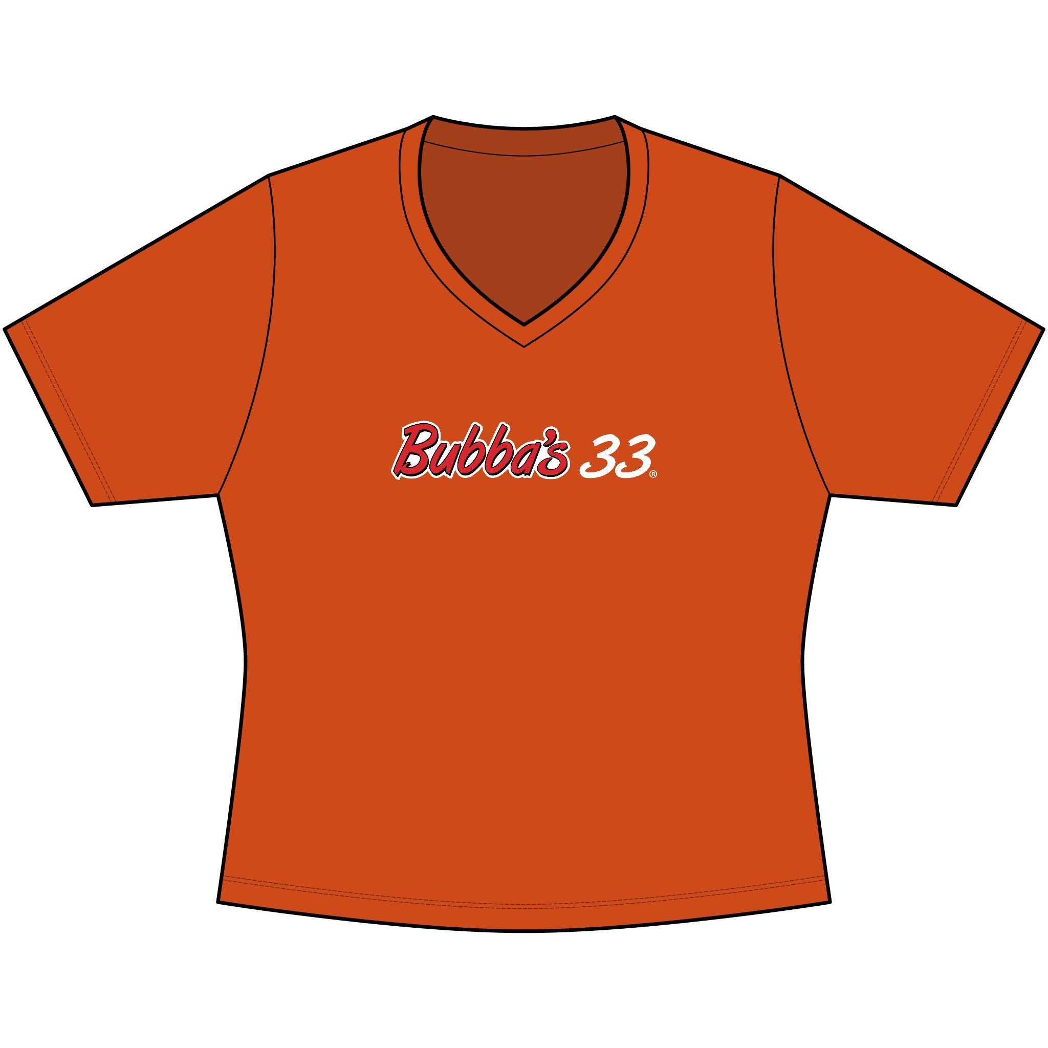 Bubba's 33 Sport-Tek Women's PosiCharge Competitor V-Neck Tee