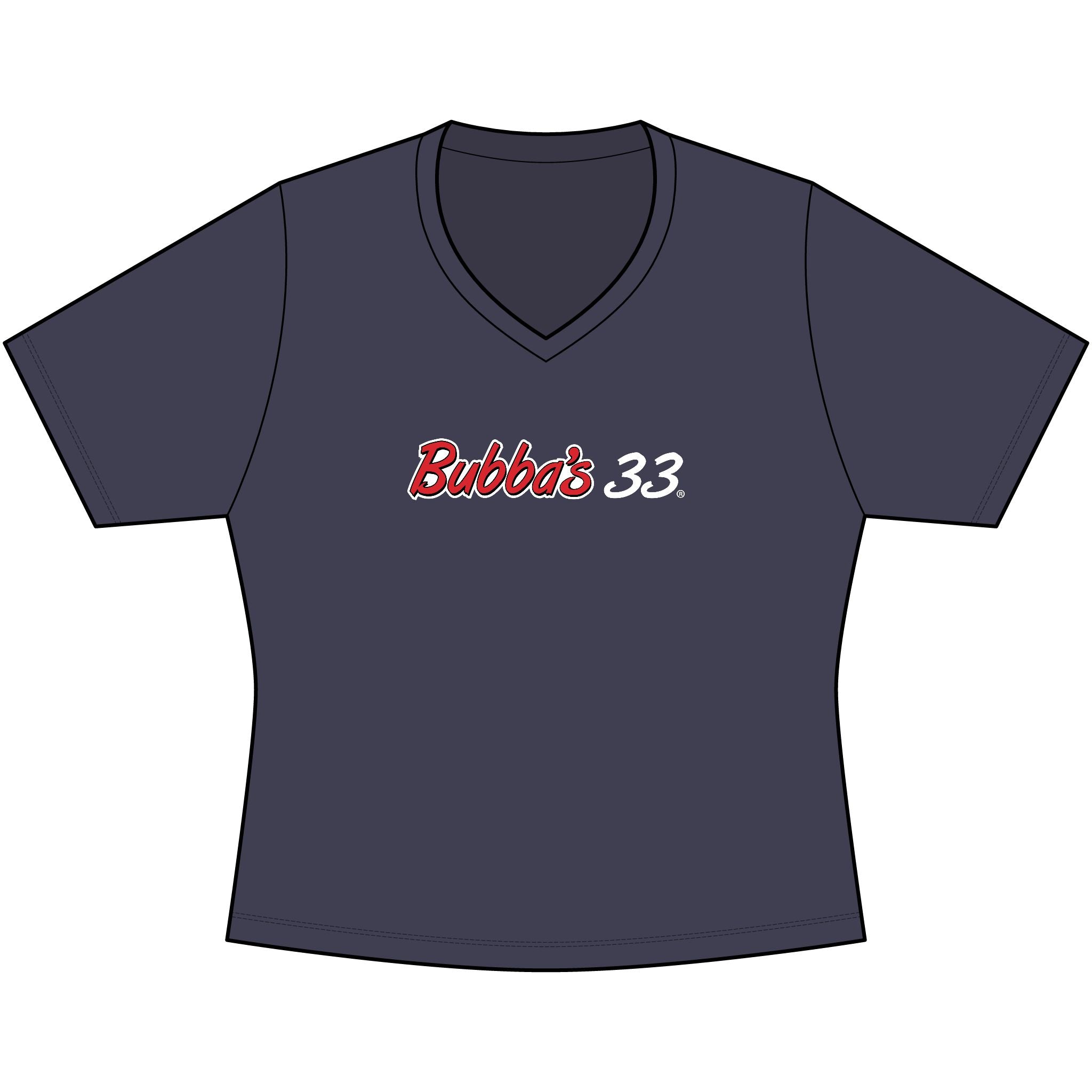 Bubba's 33 Sport-Tek Women's PosiCharge Competitor V-Neck Tee