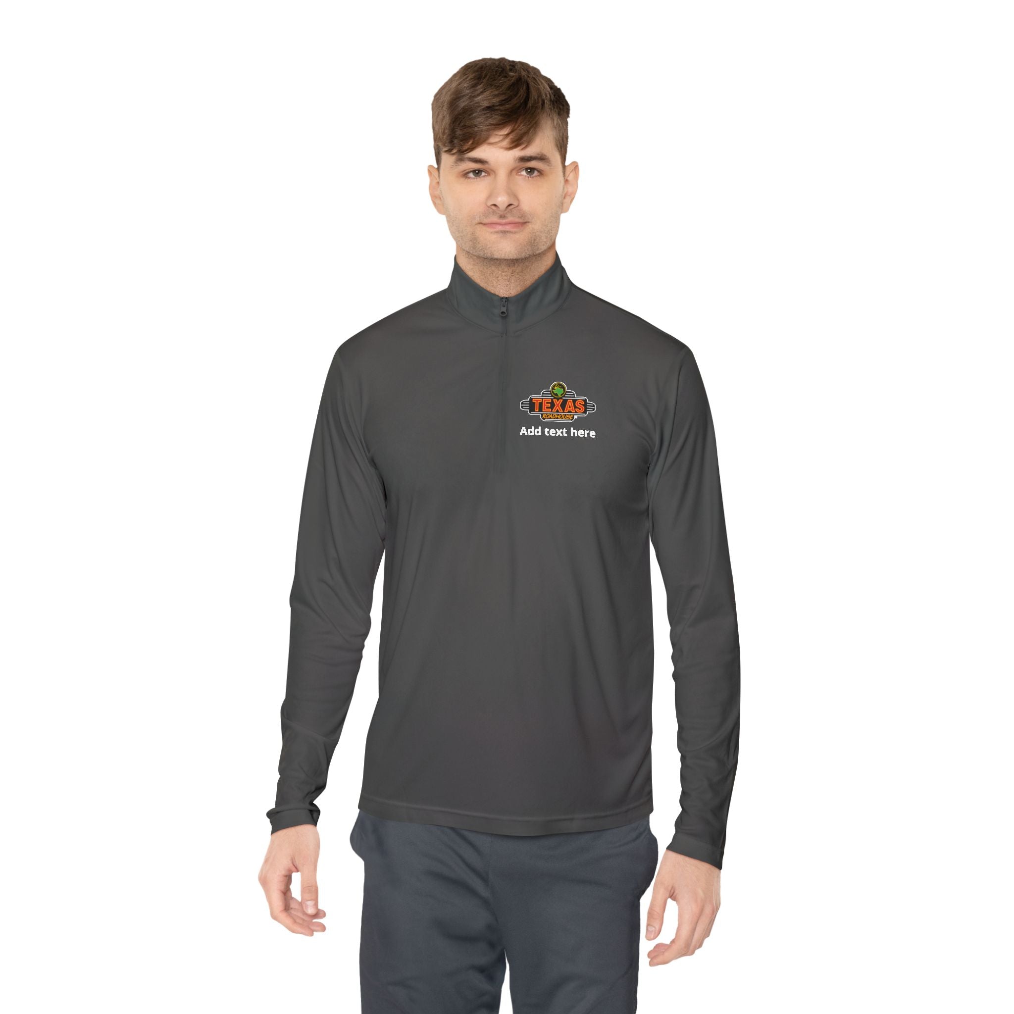 Texas Roadhouse SportTek PosiCharge Competitor 1/4-Zip Pullover