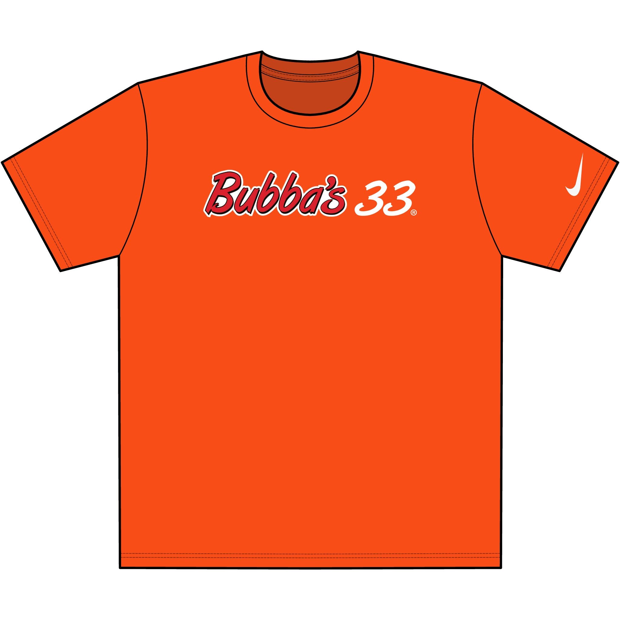 Bubba's 33 Nike Dri-FIT Cotton/Poly Tee