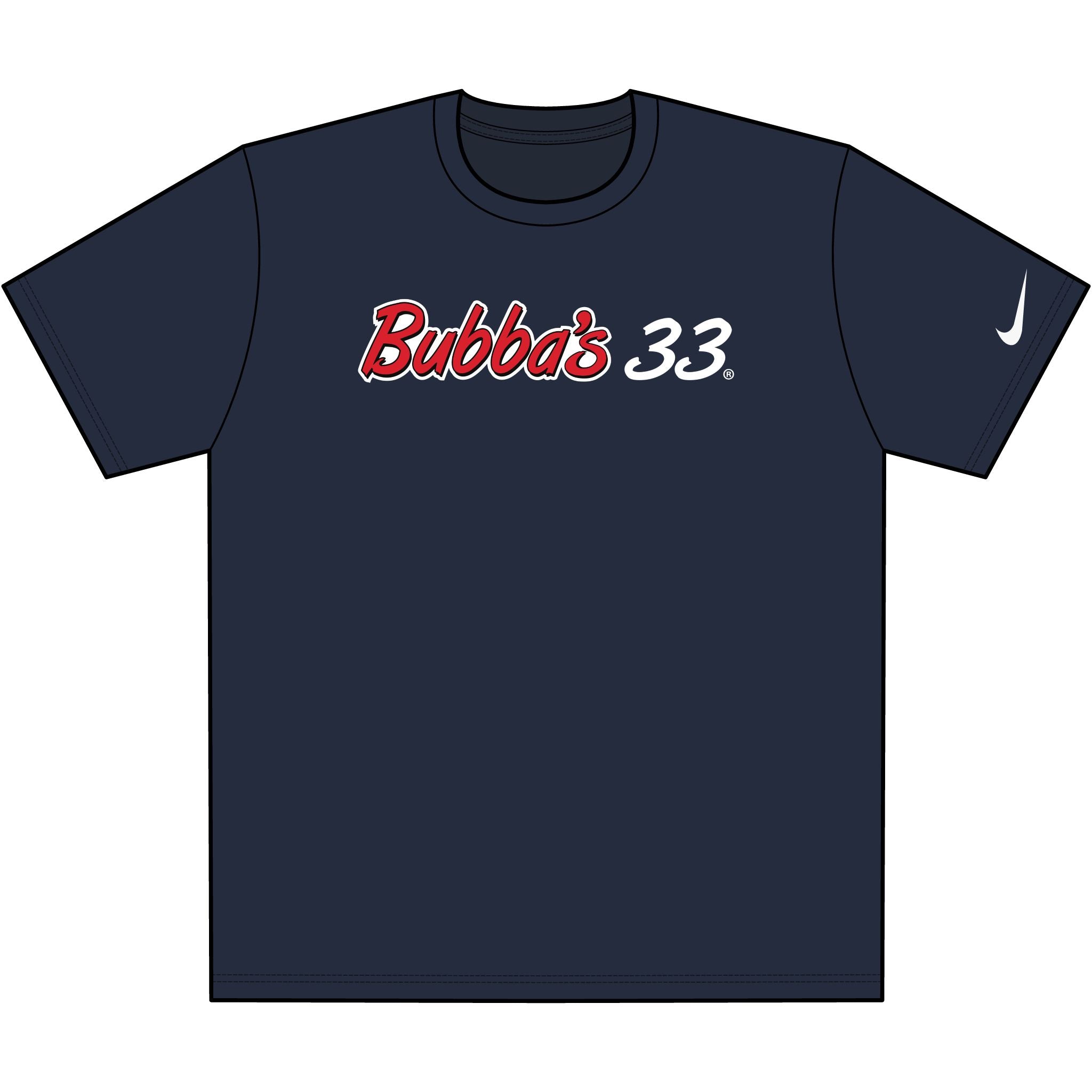 Bubba's 33 Nike Dri-FIT Cotton/Poly Tee