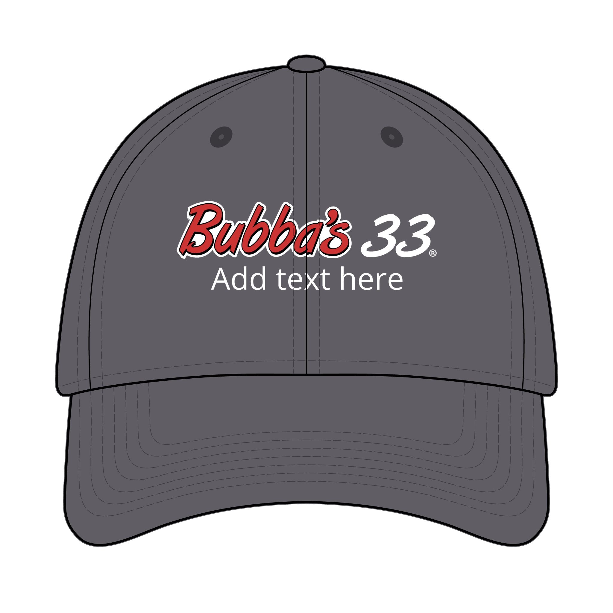 Bubba's 33 New Era Structured Stretch Cotton Cap