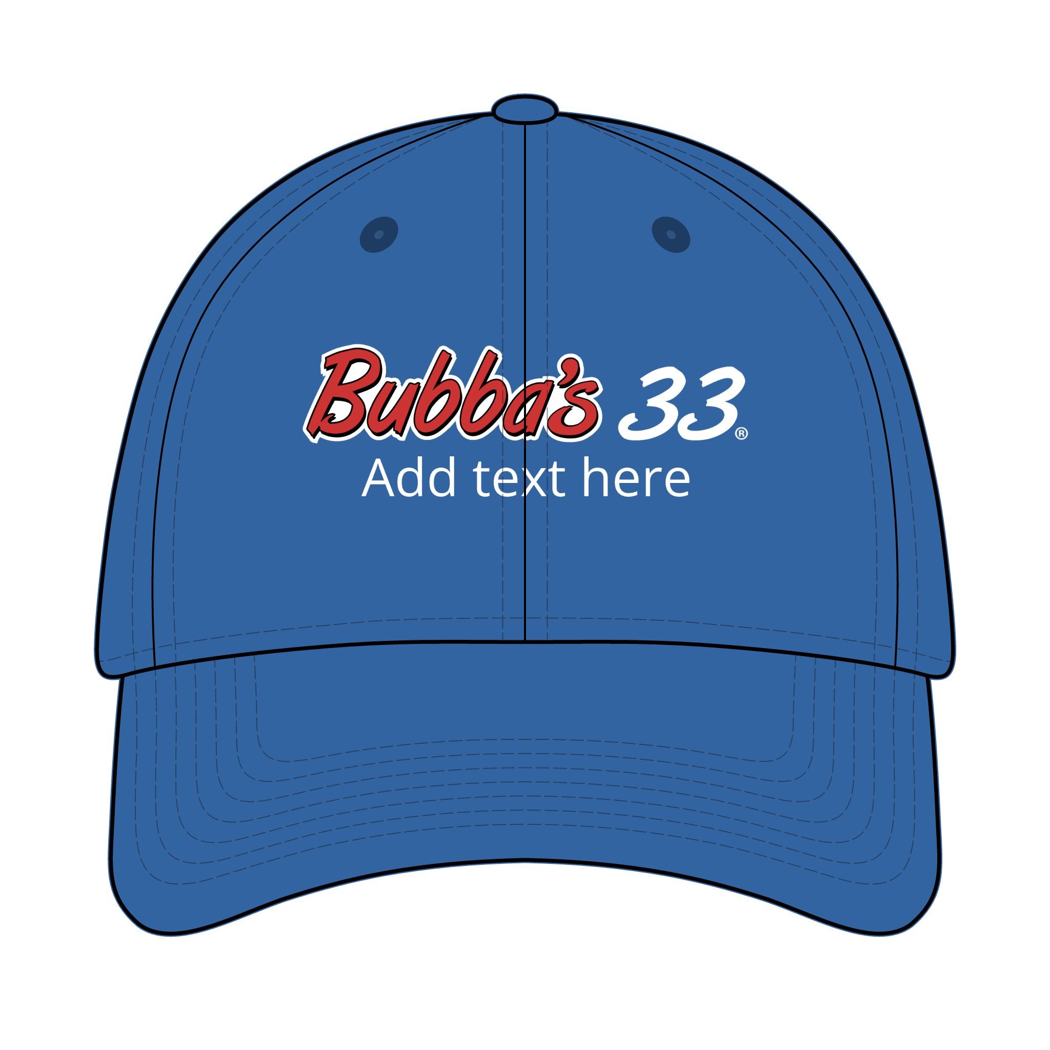 Bubba's 33 New Era Structured Stretch Cotton Cap