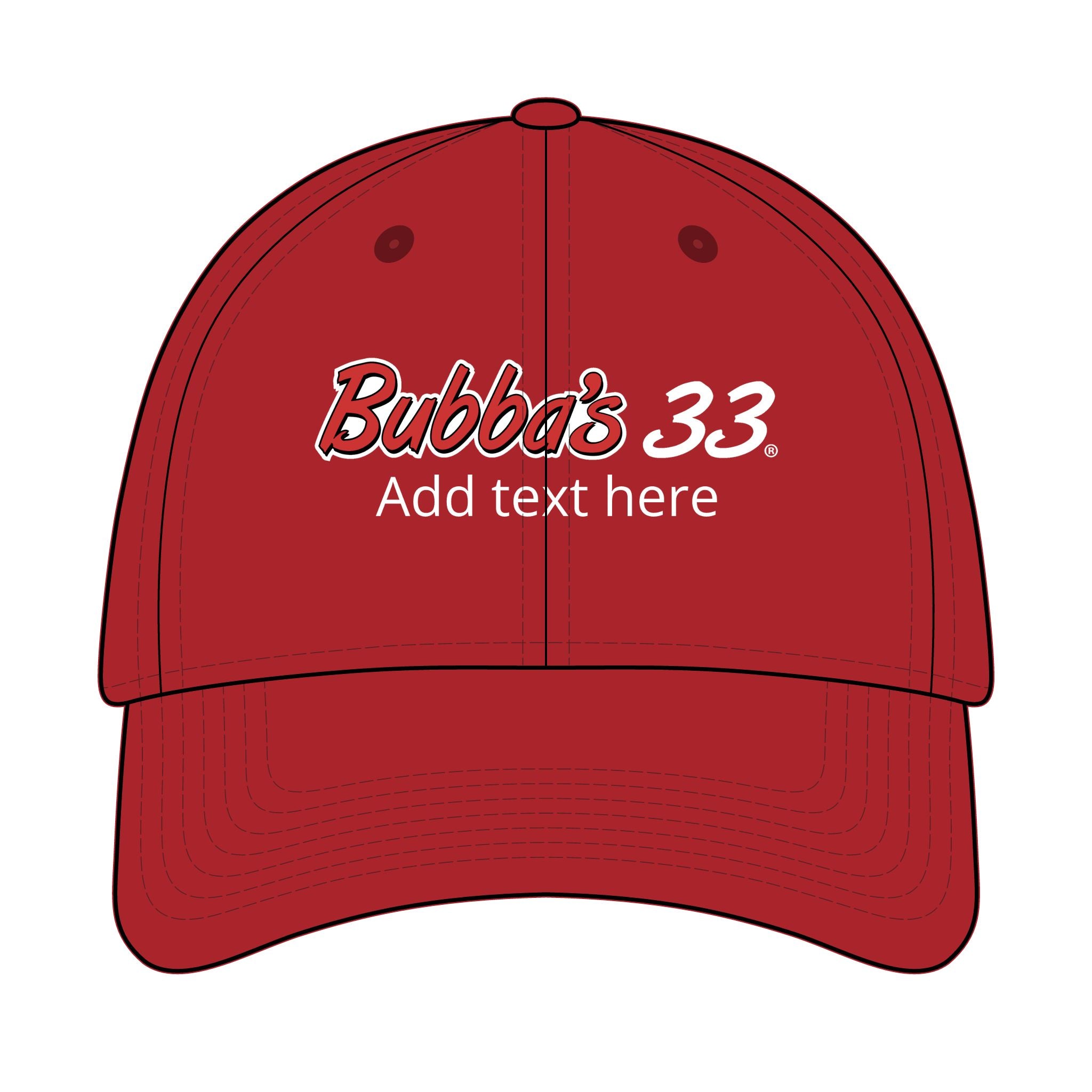 Bubba's 33 New Era Structured Stretch Cotton Cap