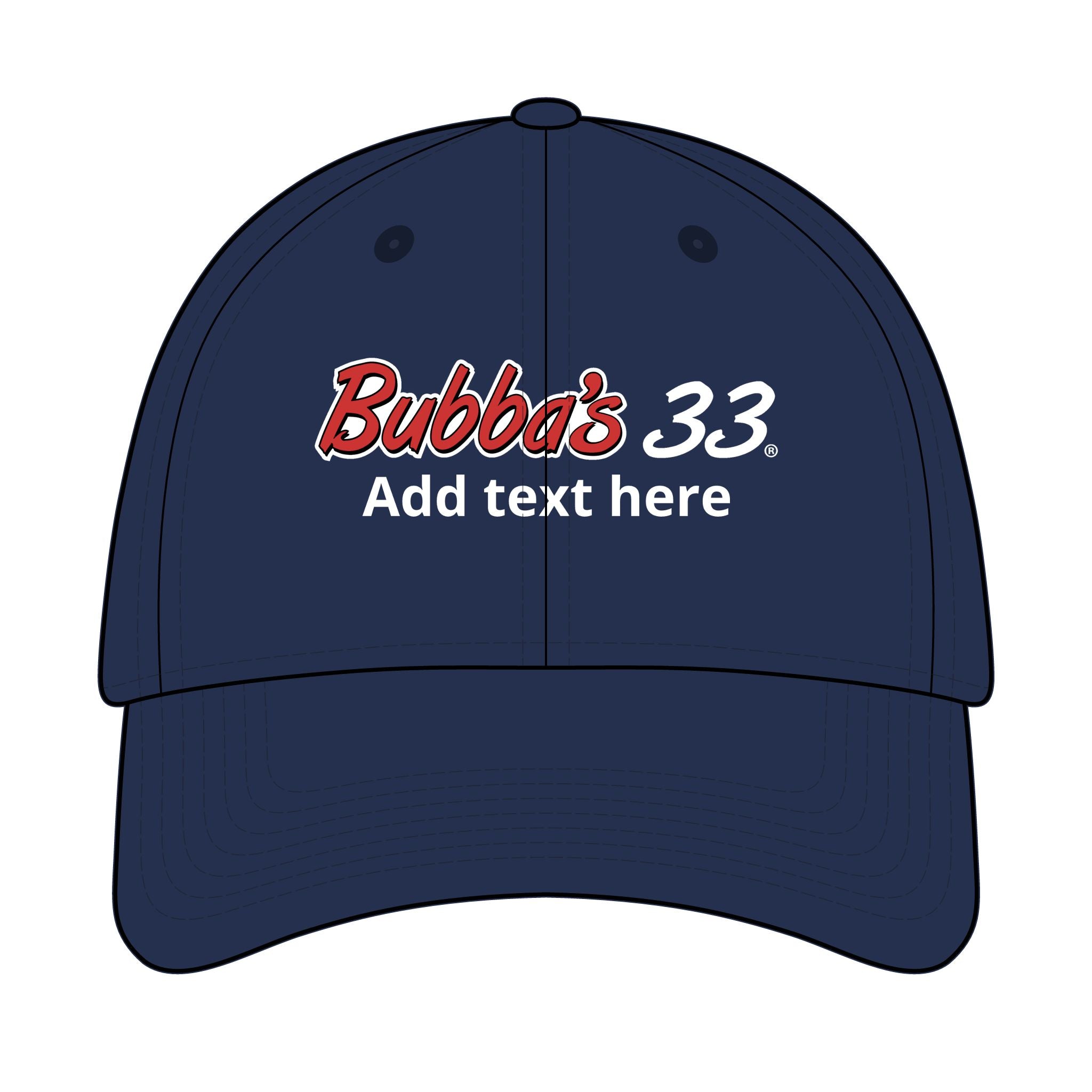 Bubba's 33 New Era Structured Stretch Cotton Cap