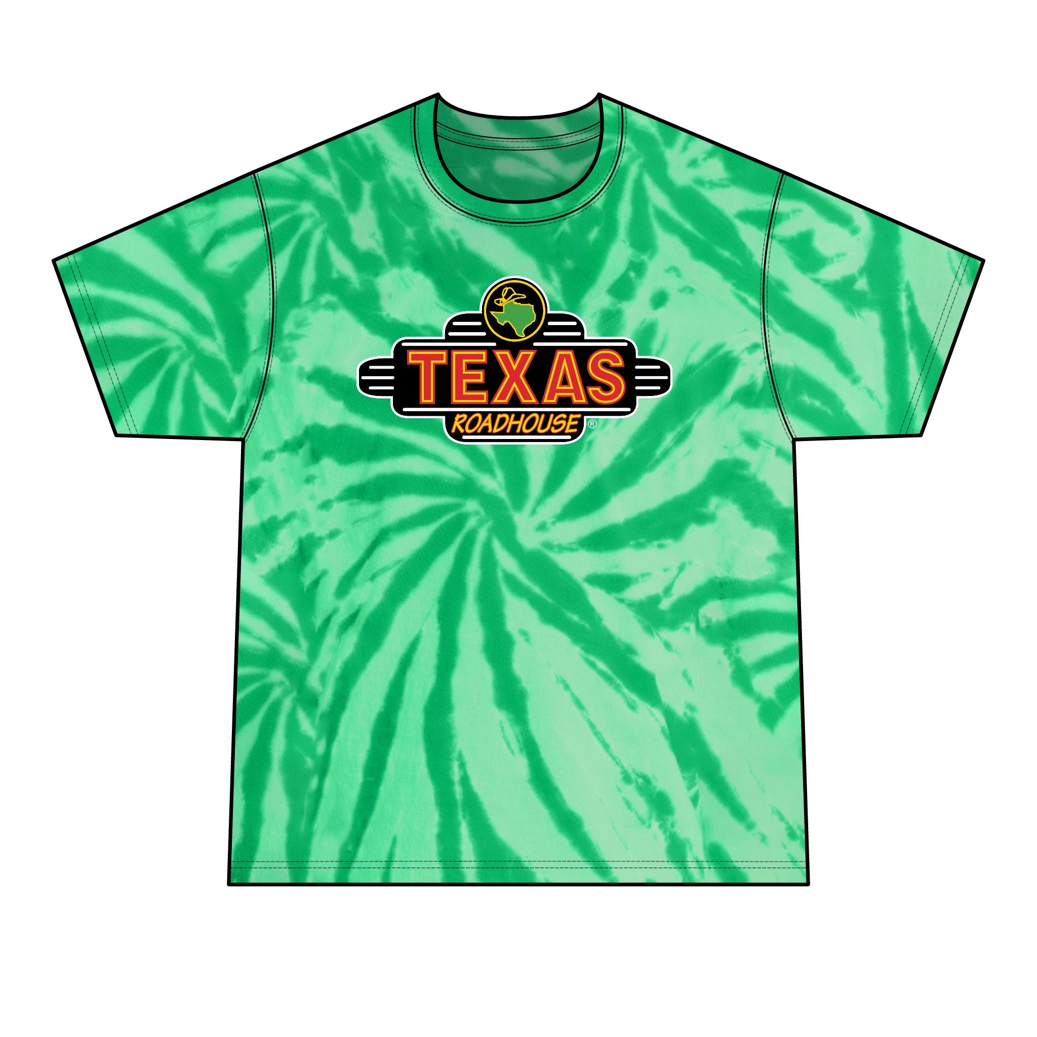Texas Roadhouse Tie-Dye T-Shirt