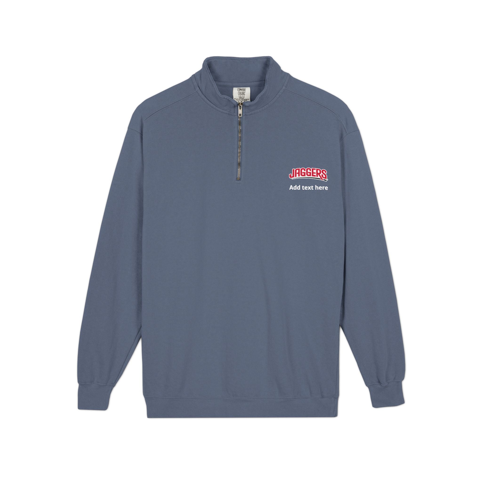 Jaggers Comfort Colors Ring Spun 1/4-Zip Sweatshirt