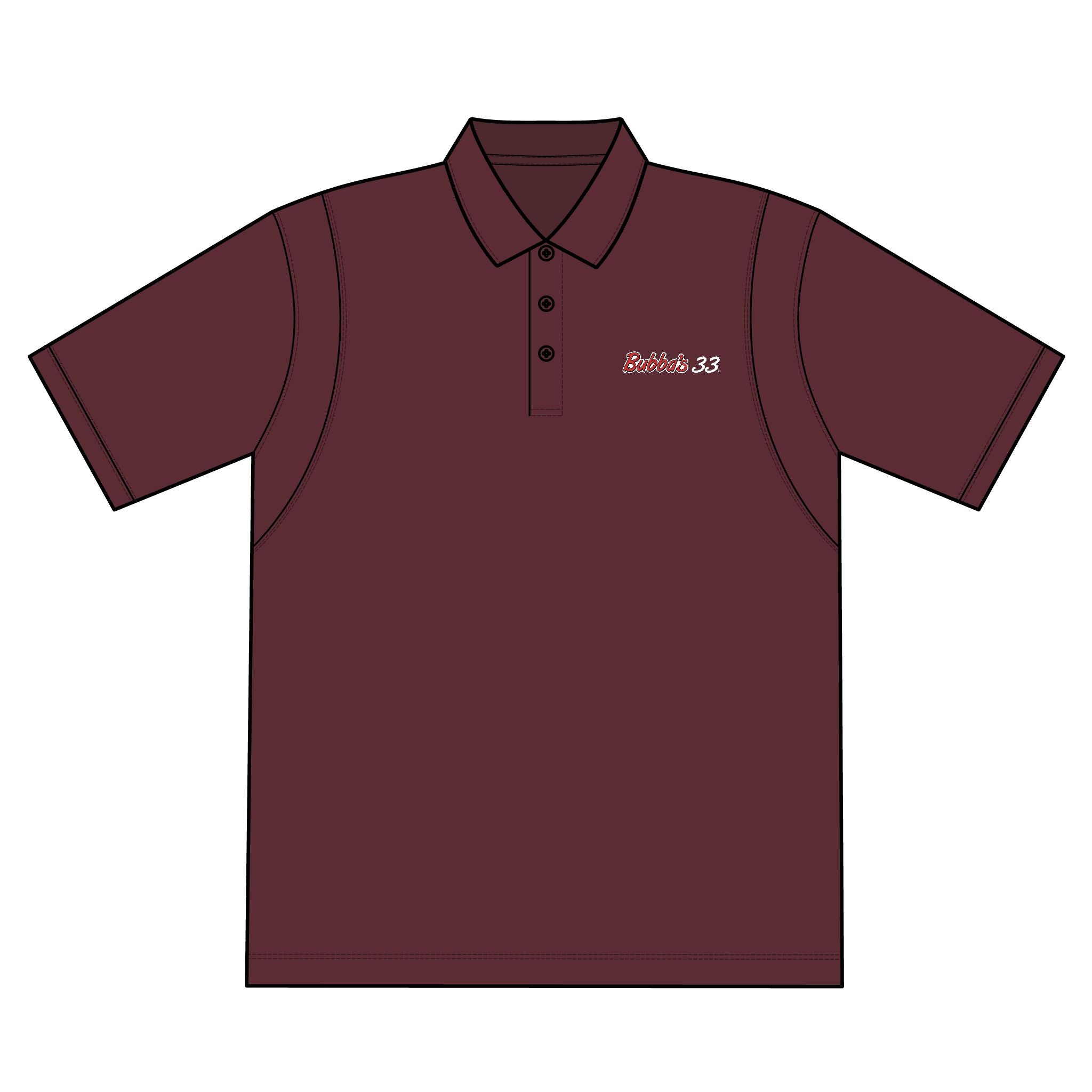 Bubba's 33 Men's SportTek Tall Micropique Sport-Wick Polo