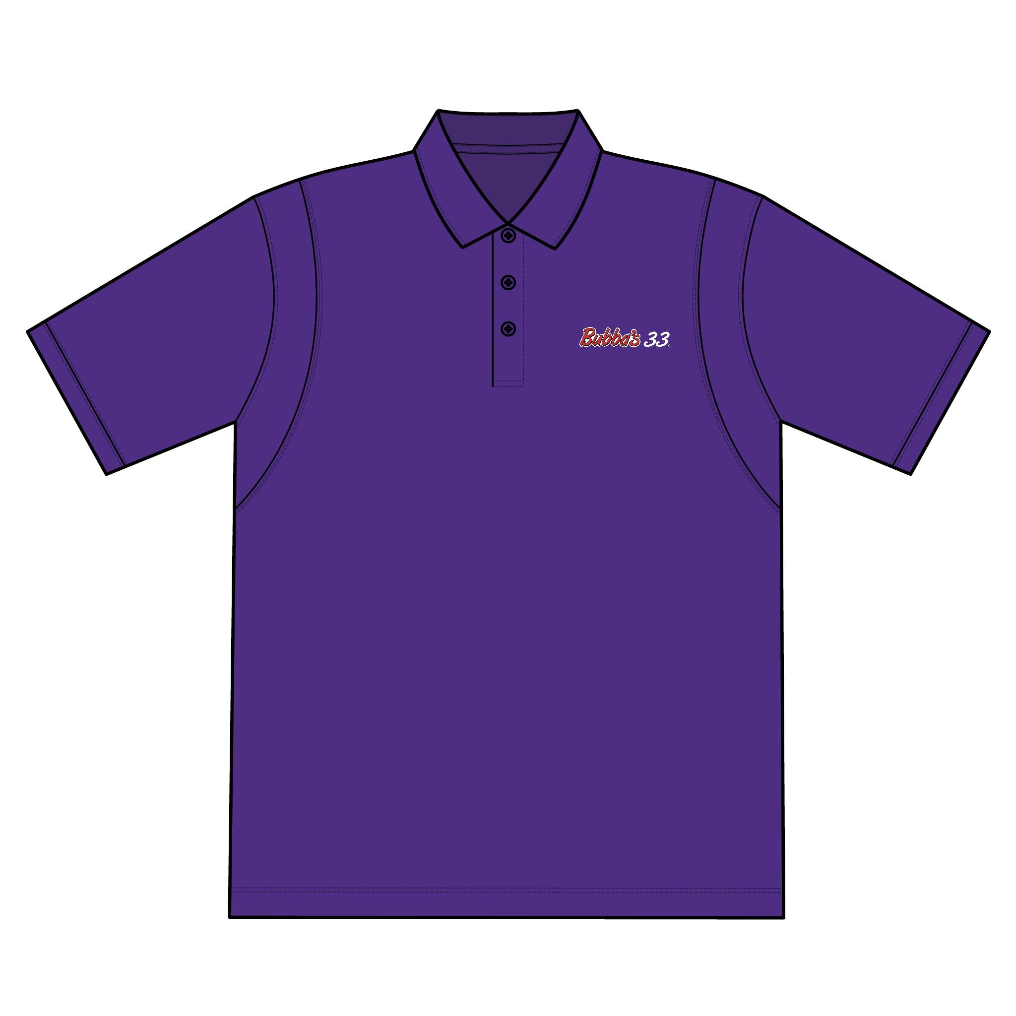 Bubba's 33 Men's SportTek Tall Micropique Sport-Wick Polo