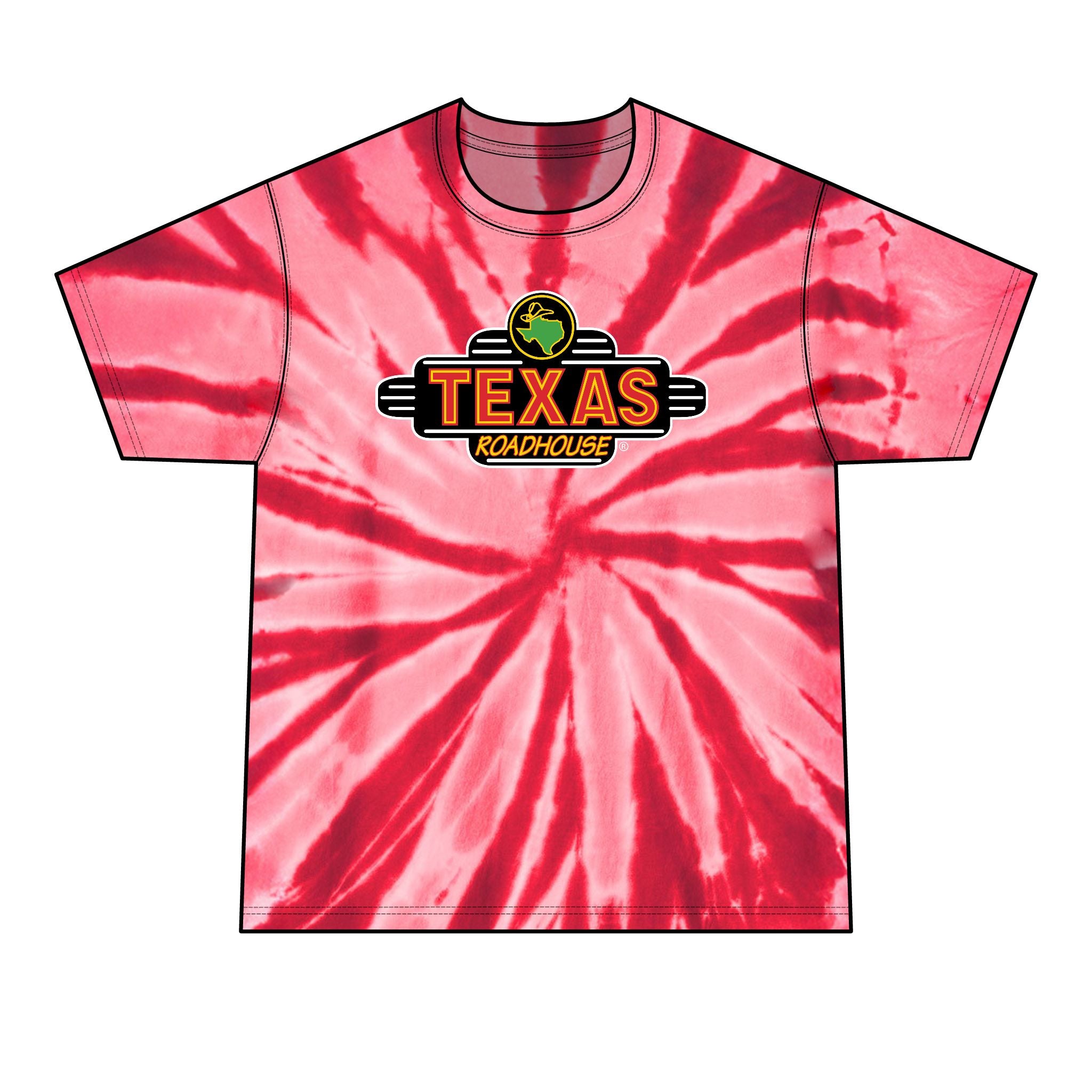 Texas Roadhouse Tie-Dye T-Shirt
