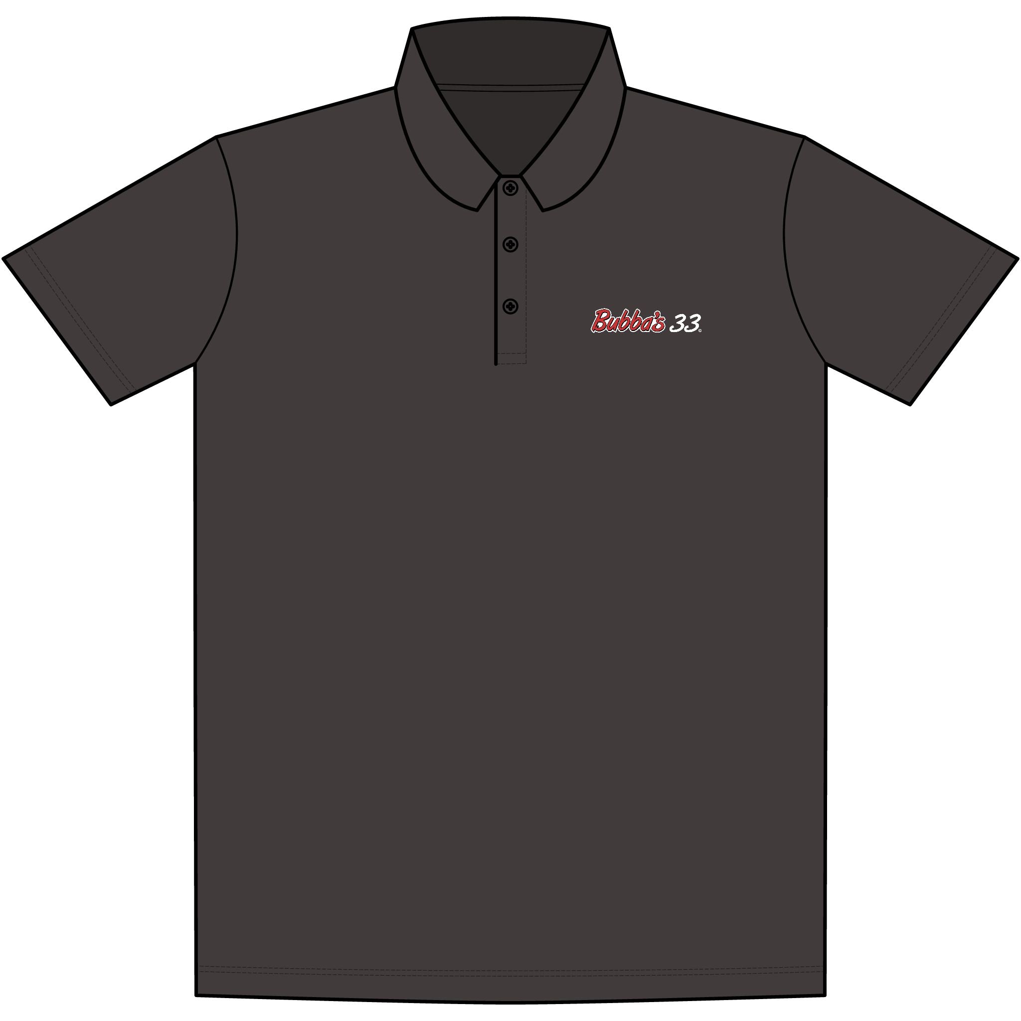 Bubba's 33 Men's Tall Dry Zone UV Micro-Mesh Polo