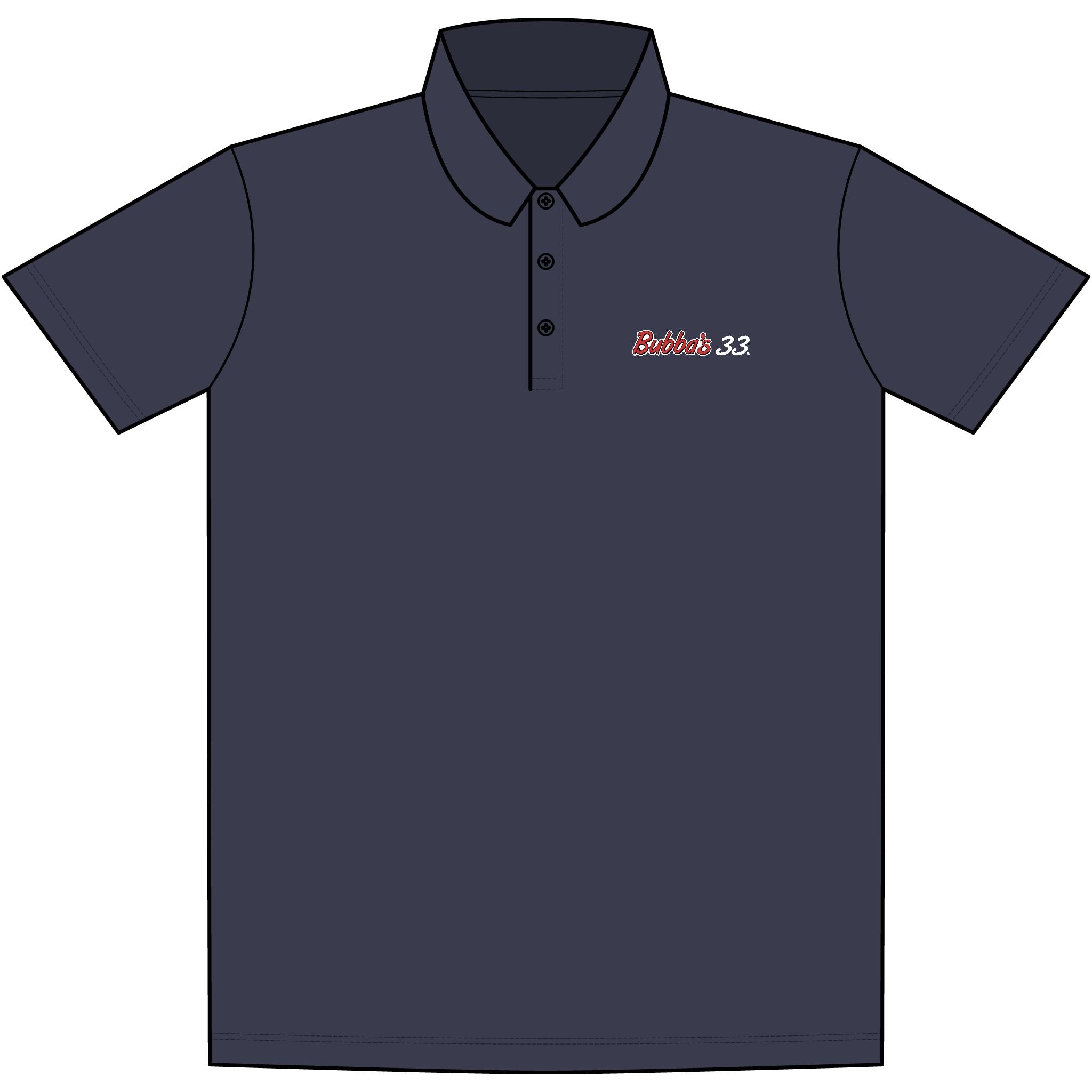 Bubba's 33 Men's Tall Dry Zone UV Micro-Mesh Polo