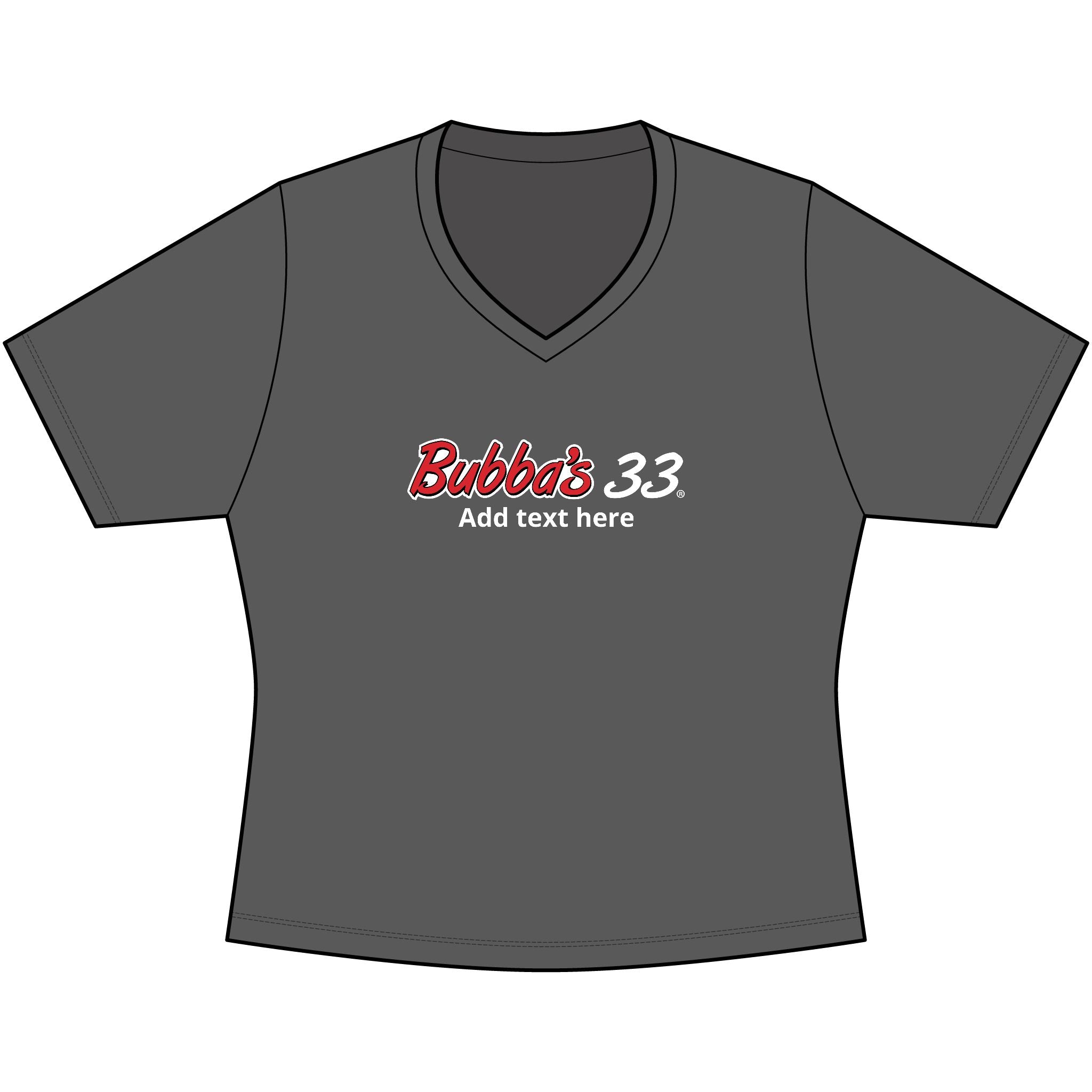 Bubba's 33 Sport-Tek Women's PosiCharge Competitor V-Neck Tee