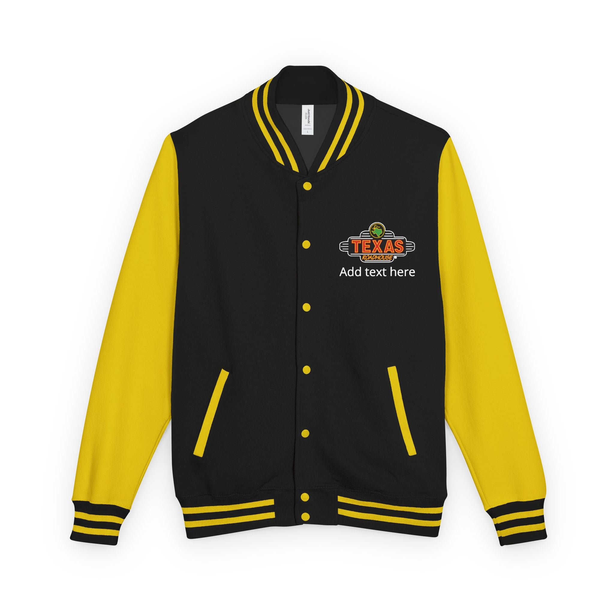 Texas Roadhouse Unisex Heavyweight Letterman Jacket