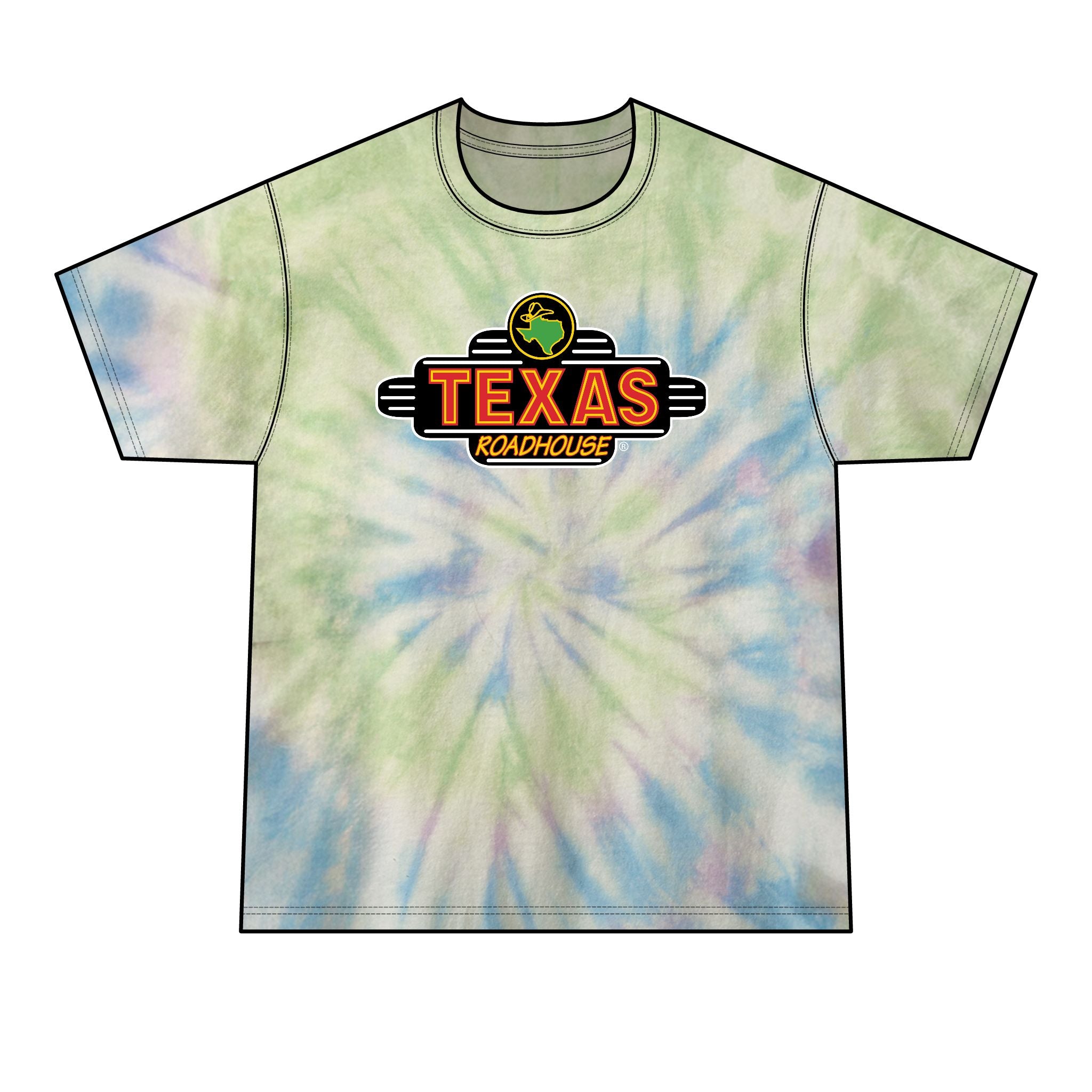 Texas Roadhouse Tie-Dye T-Shirt