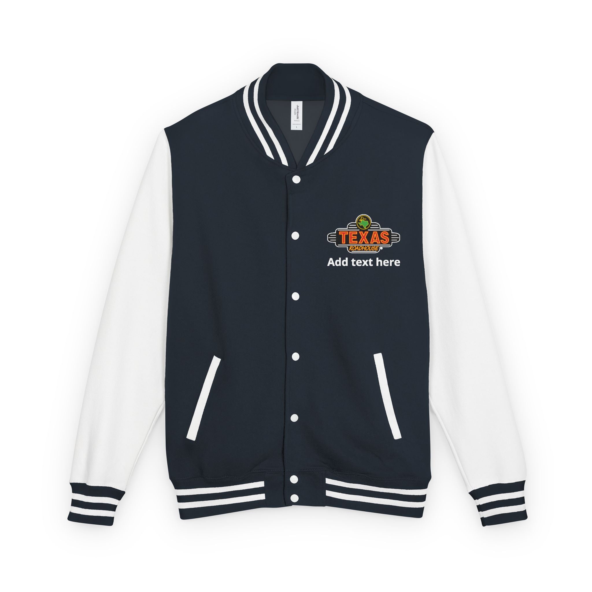 Texas Roadhouse Unisex Heavyweight Letterman Jacket