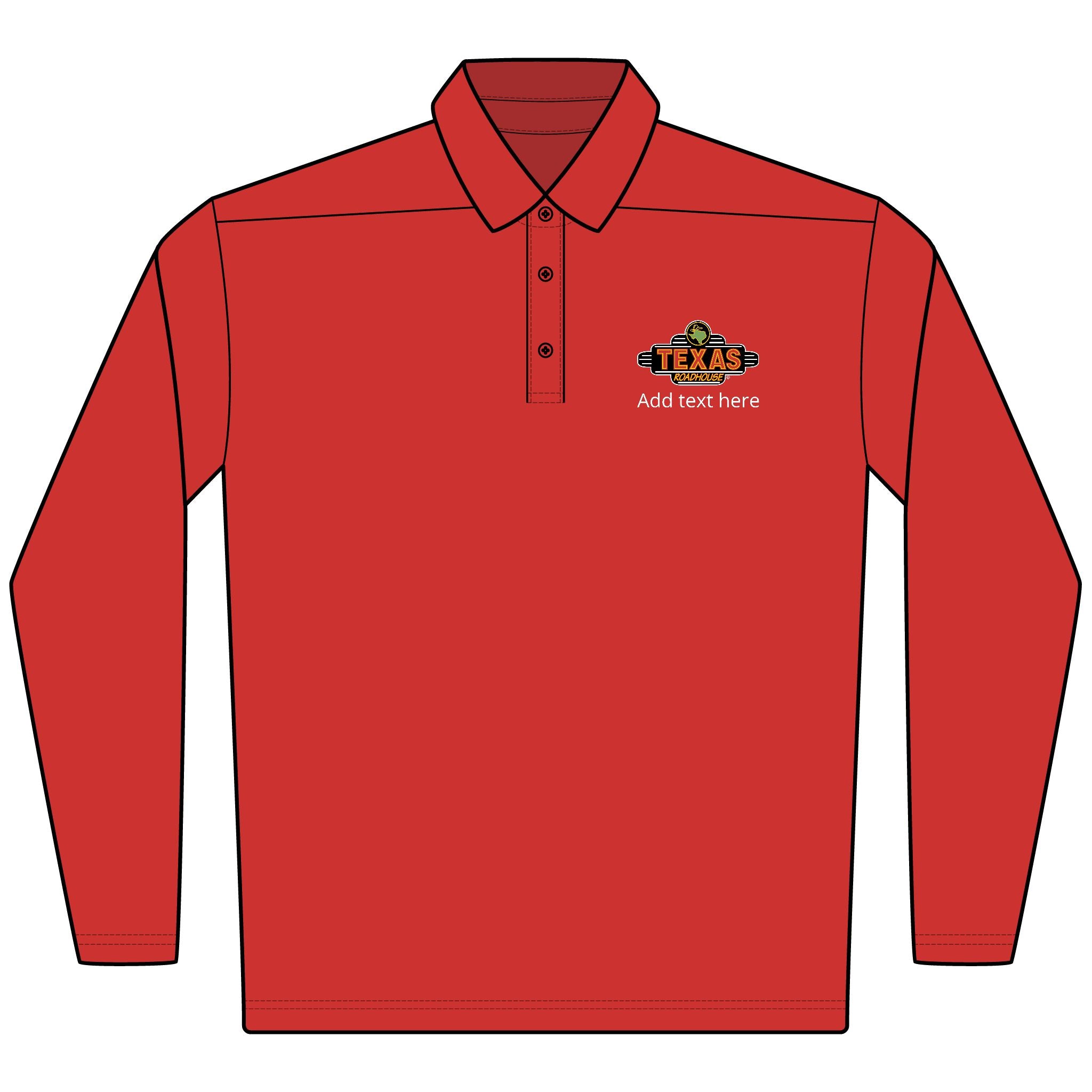 Texas Roadhouse Men's Nike Dri-FIT Micro Pique 2.0