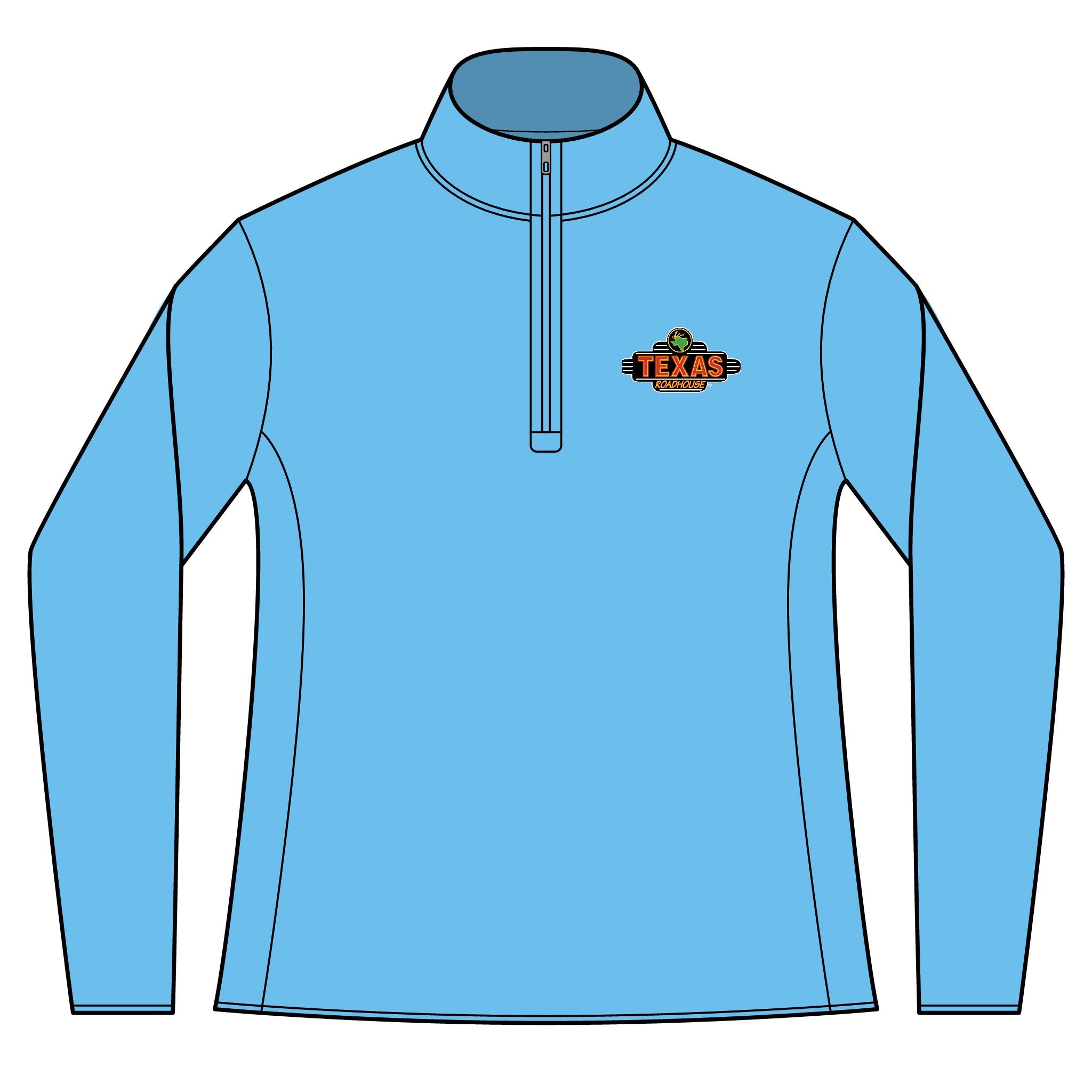 Texas Roadhouse Women's Sport-Tek Posi-Charge Wicking 1/4 Zip Pullover