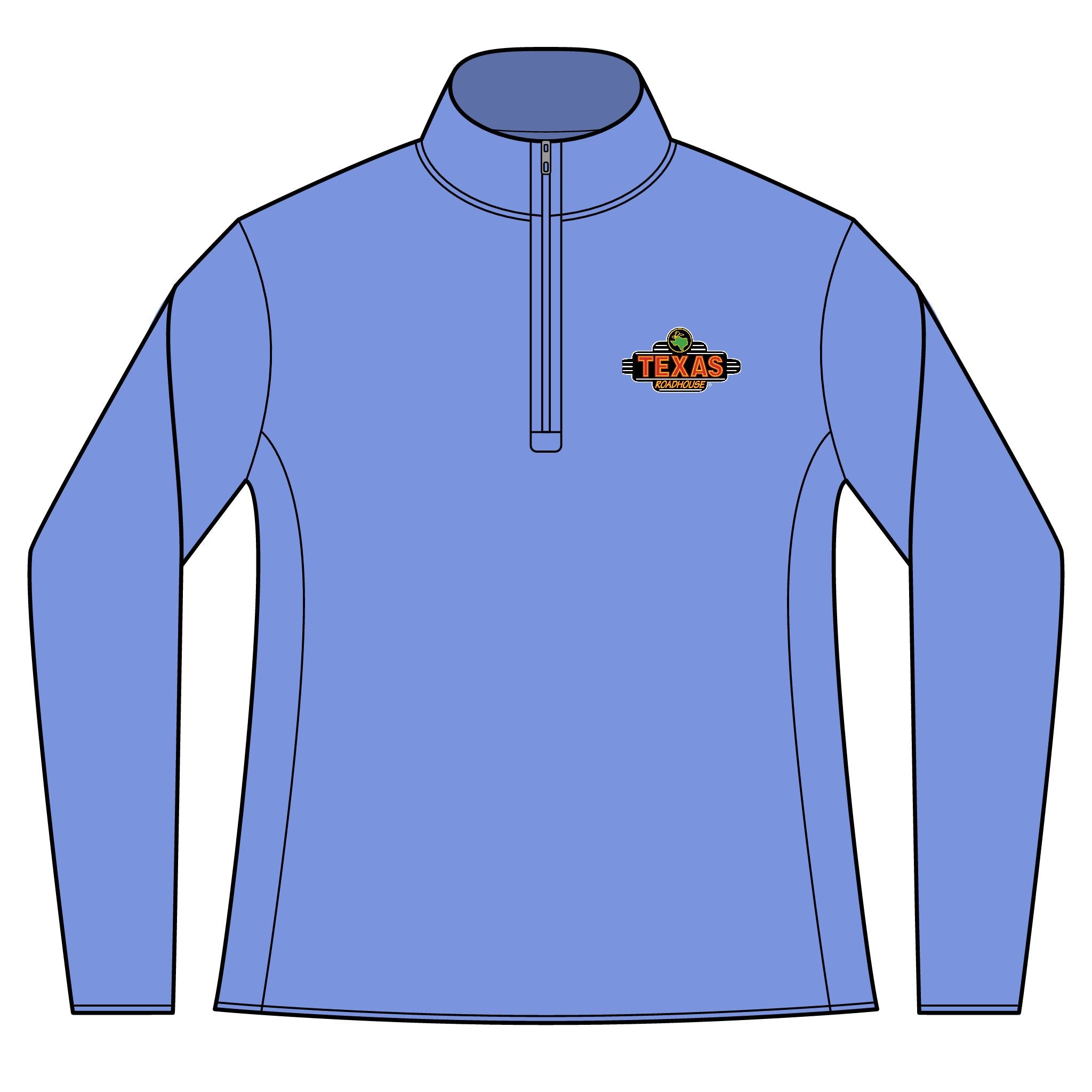 Texas Roadhouse Women's Sport-Tek Posi-Charge Wicking 1/4 Zip Pullover