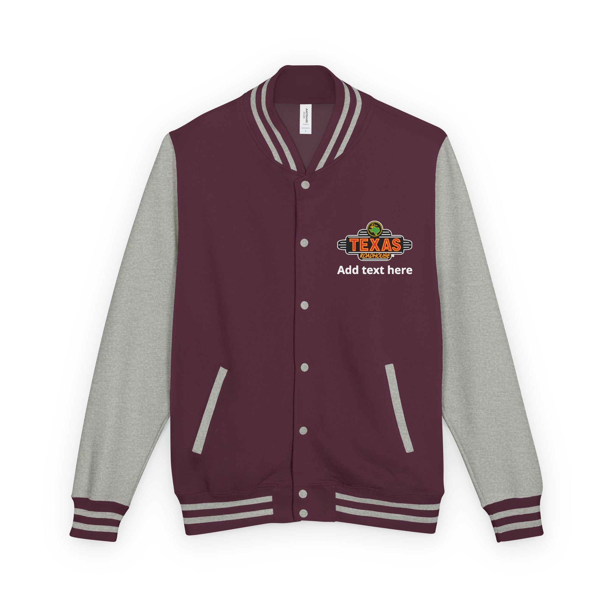 Texas Roadhouse Unisex Heavyweight Letterman Jacket